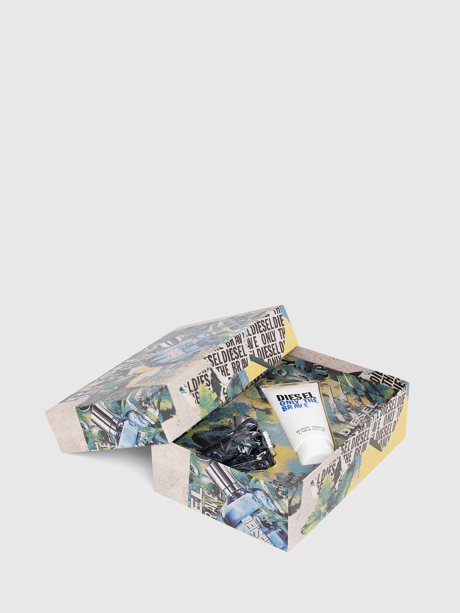 Diesel - ONLY THE BRAVE 50 ML GIFT SET, Herren Only The Brave-Geschenkset in Weiß - 3