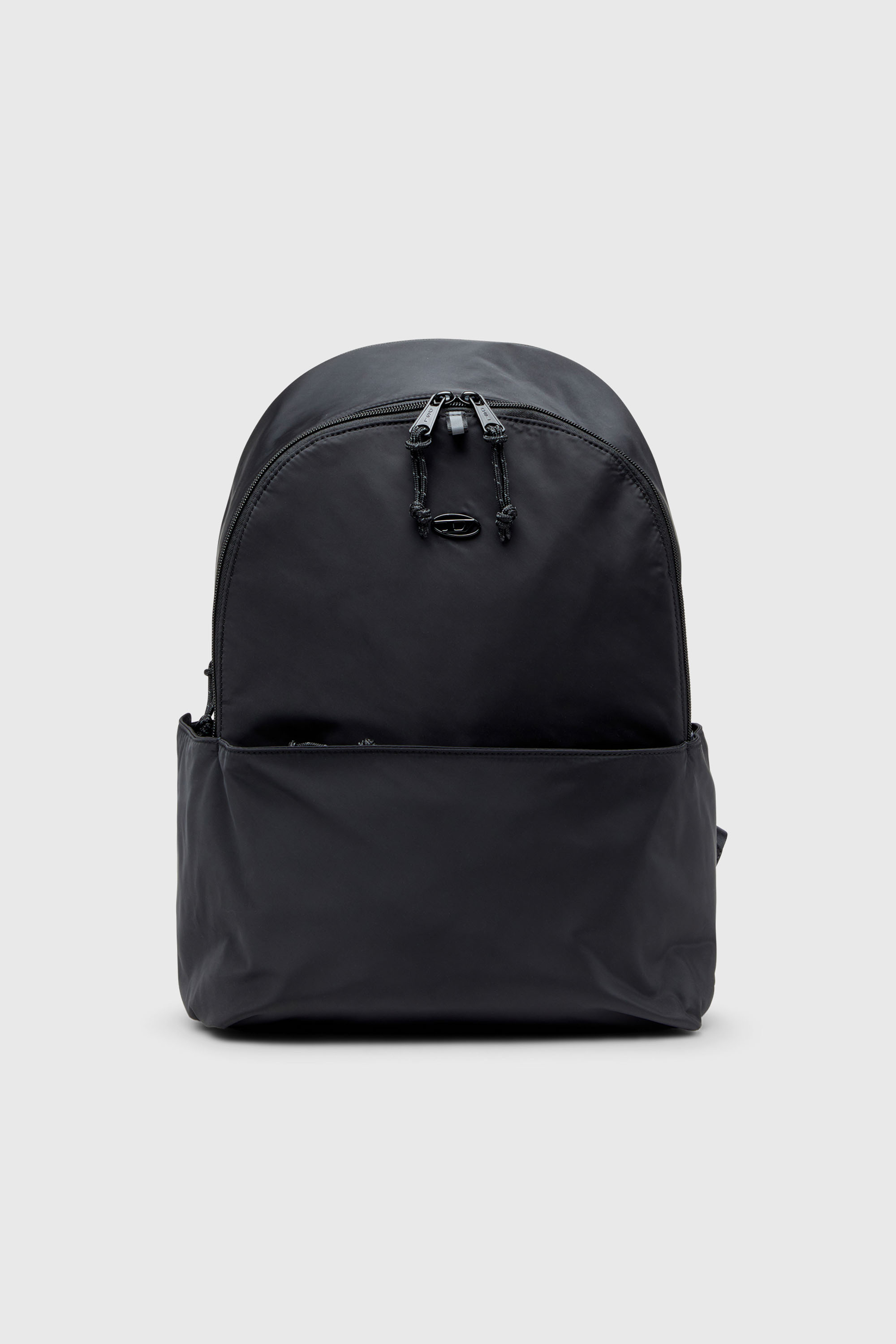 Diesel - D-PACK BACKPACK X, D-Pack-Sac &agrave; dos en tissu au toucher satin&eacute; Homme in Noir - 2