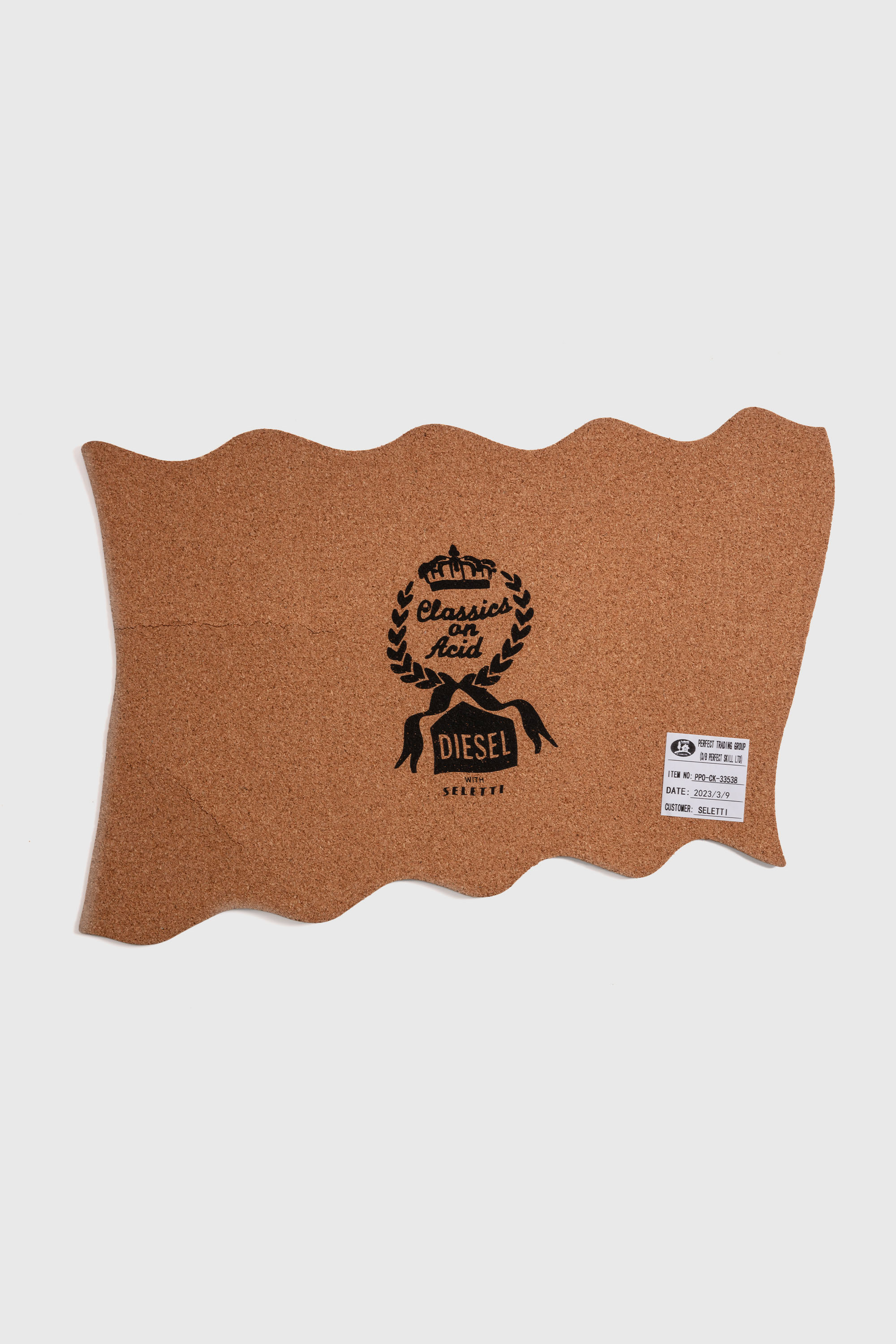 Diesel - 11265 TABLE MAT "DIESEL LIVING" - ACID F, Tovaglietta in sughero Unisex in Bianco - 2