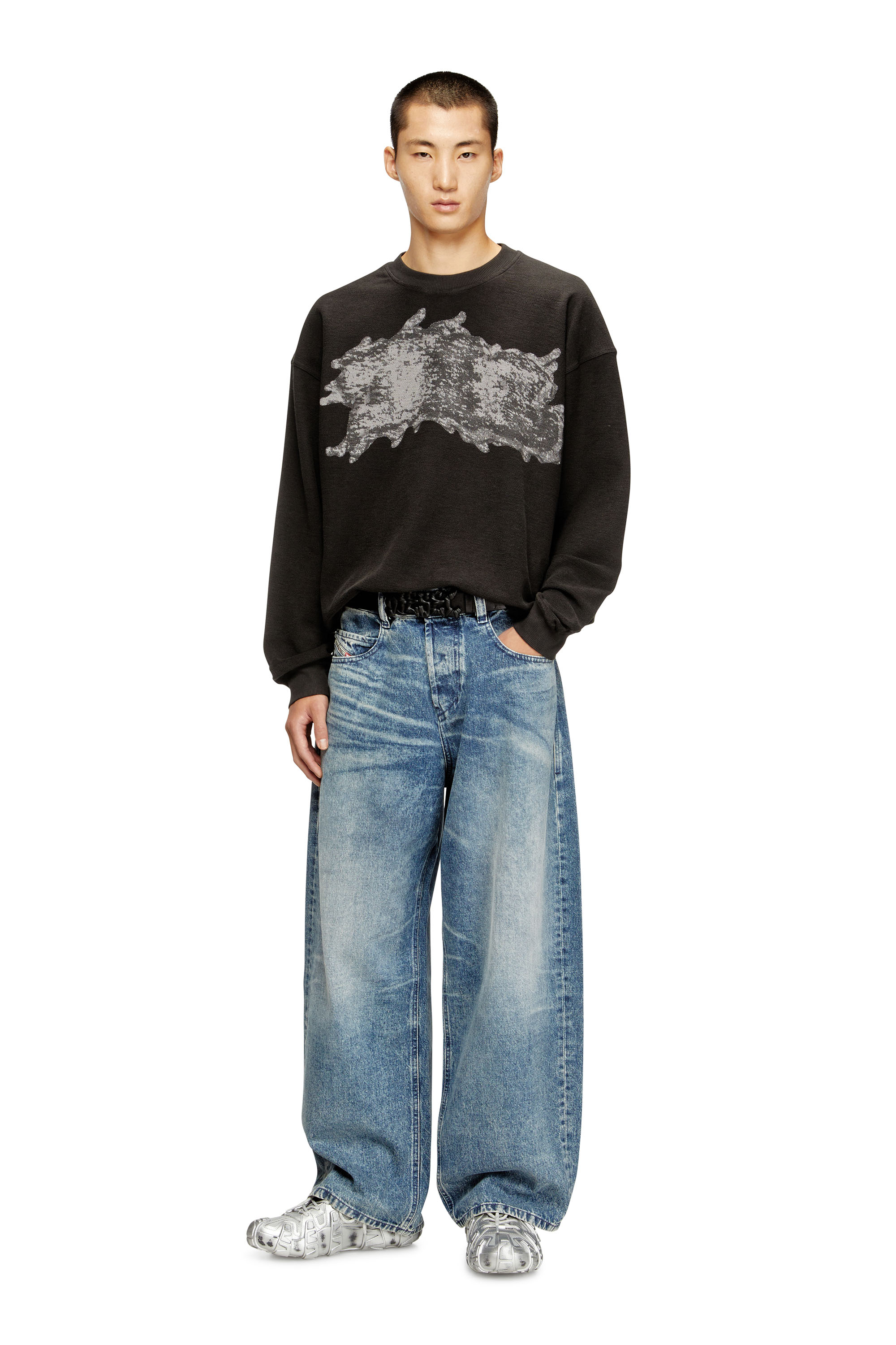 Diesel - Relaxed Jeans 1997 D-Enim 007DA Unisex, Blu Chiaro - Image 2
