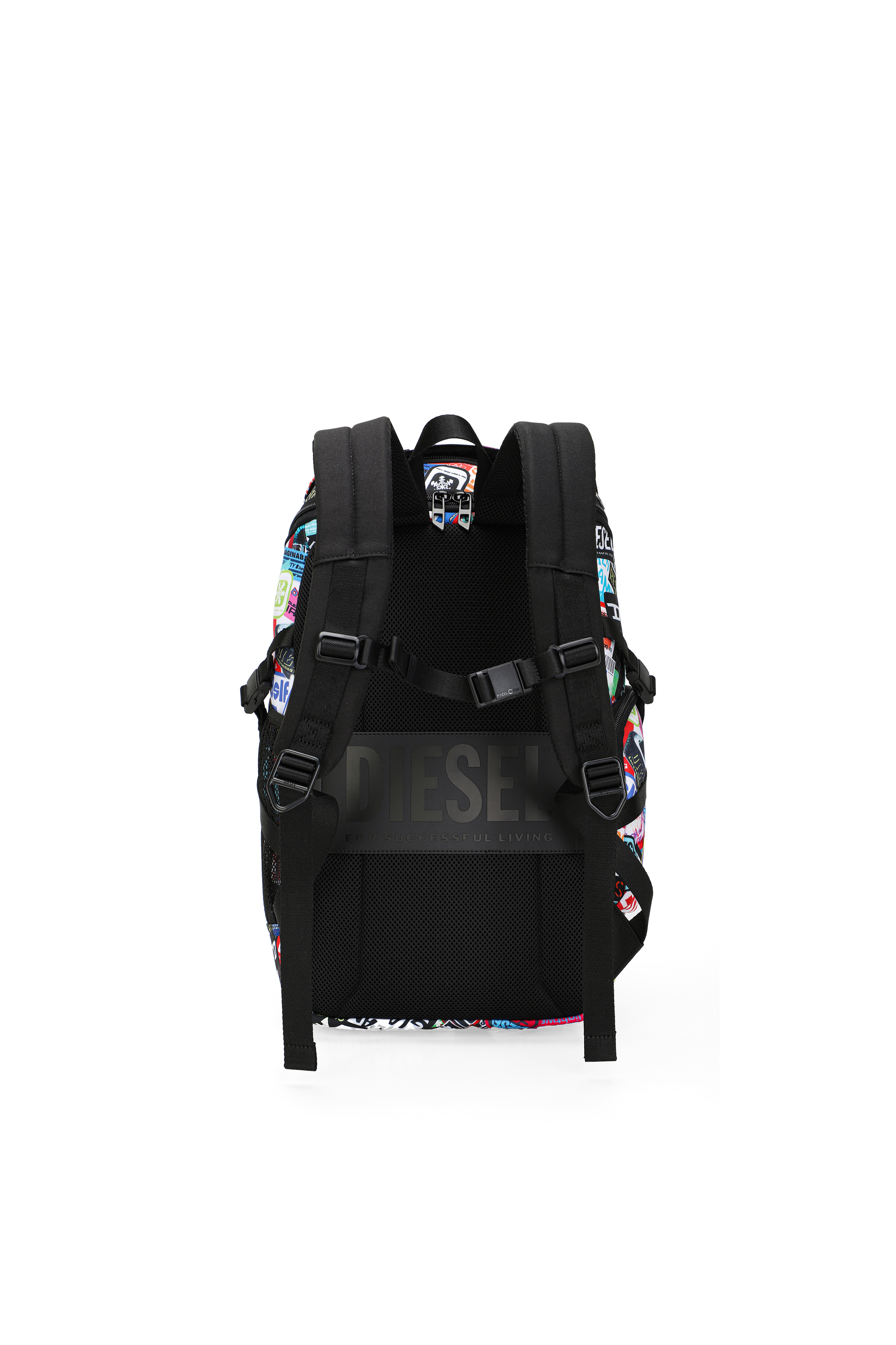 Diesel - DIESEL PC PRINTED BACKPACK-STICKERS- DSB, Unisex Multifunktionaler Rucksack mit Aufklebern in Bunt - 2