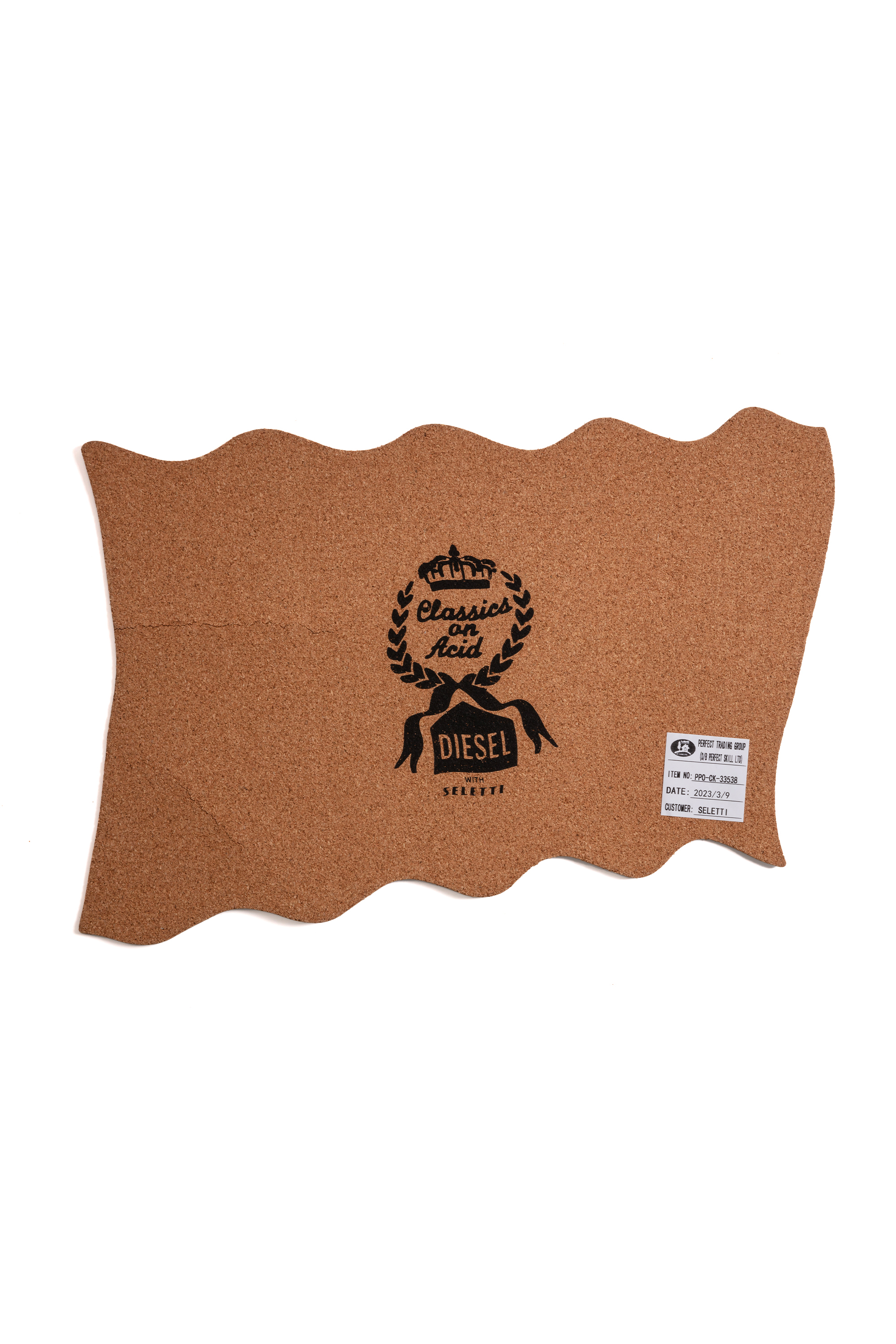 Diesel - 11265 TABLE MAT "DIESEL LIVING" - ACID F, Set de table en liège Mixte in Blanc - 2