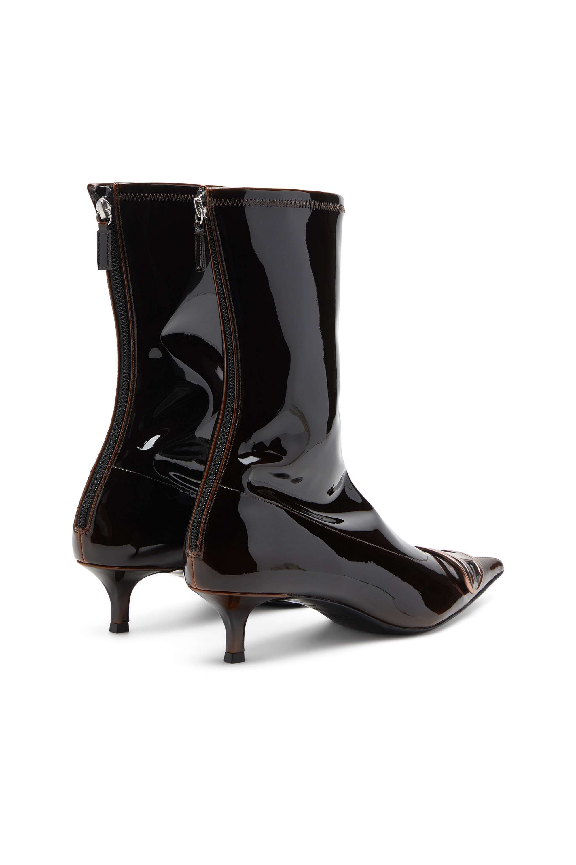 Diesel - D-VENUS KITTIE BT, D-Venus-Stivaletto in PU effetto liquido Donna in Multicolor - 3