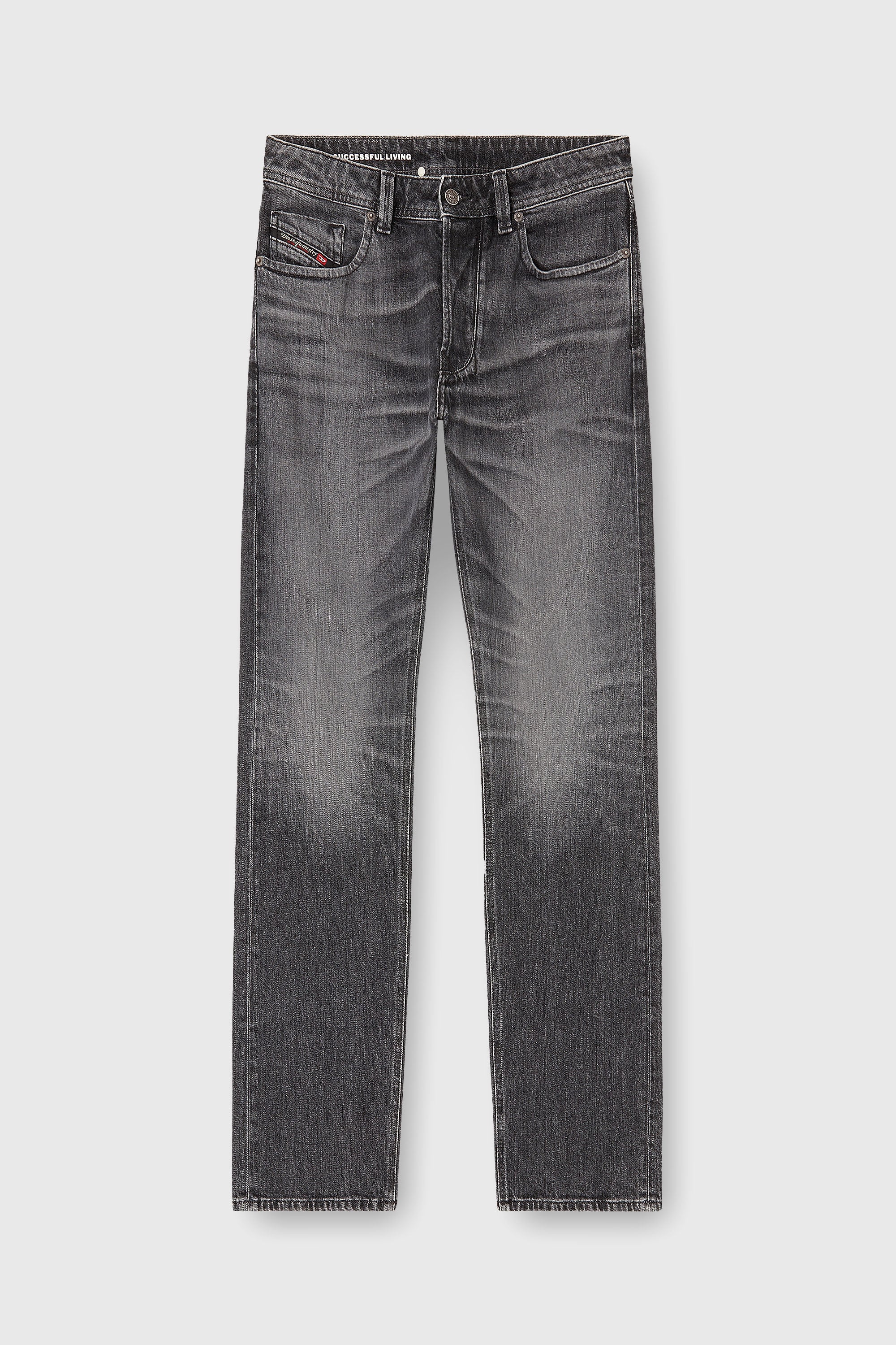 Diesel - Regular Jeans 1985 Larkee 09N49 Homme, Gris - Image 2
