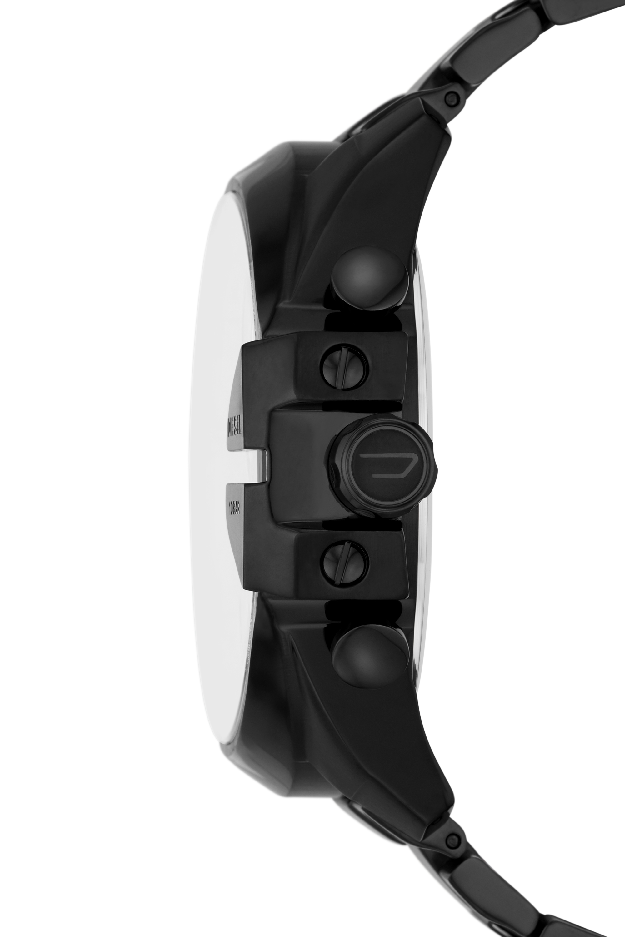 Diesel - DZ4582, Orologio Mega Chief in acciaio inossidabile Uomo in Nero - 3