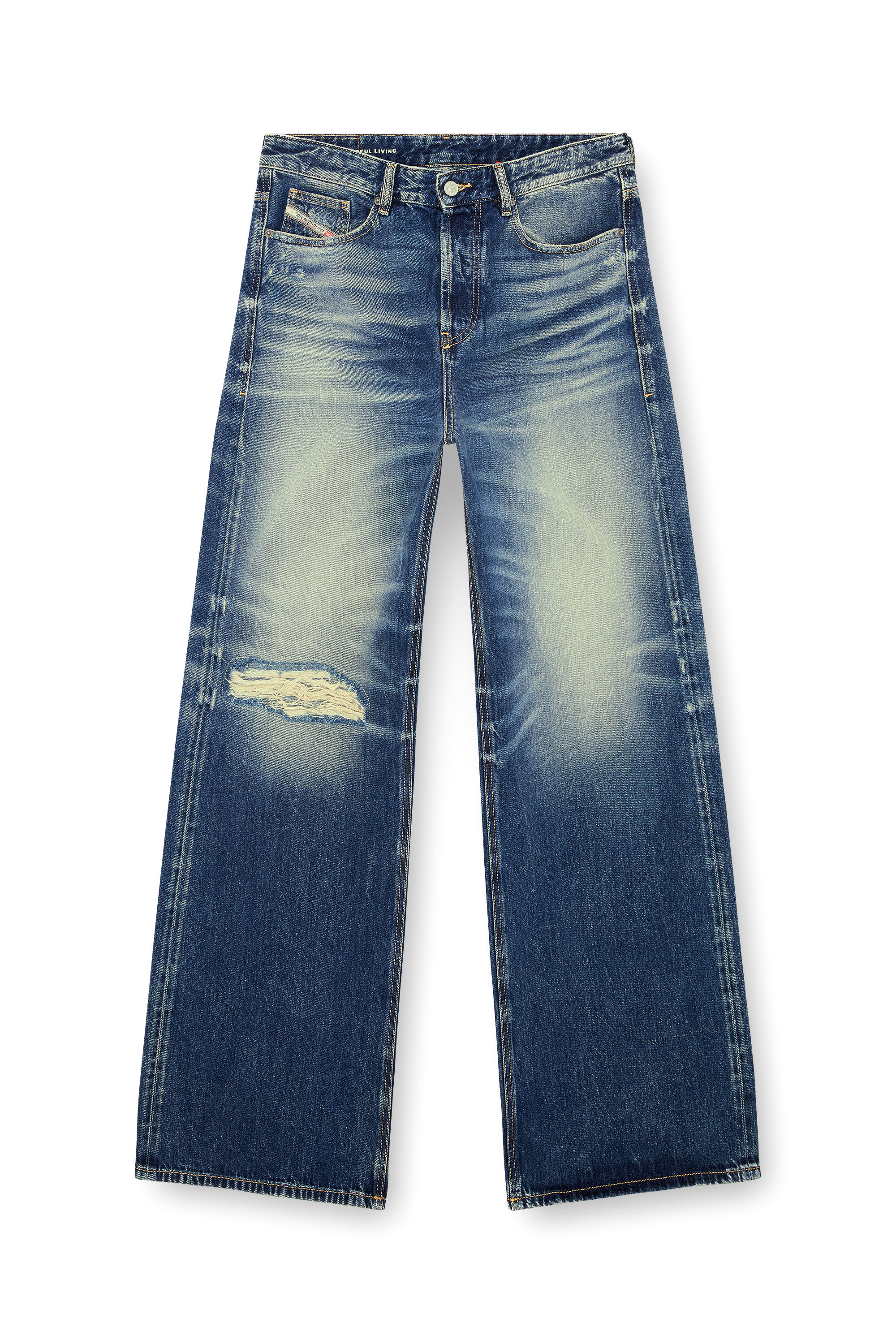 Diesel - Herren Relaxed Jeans D-Rise 09J95, Dunkelblau - 3