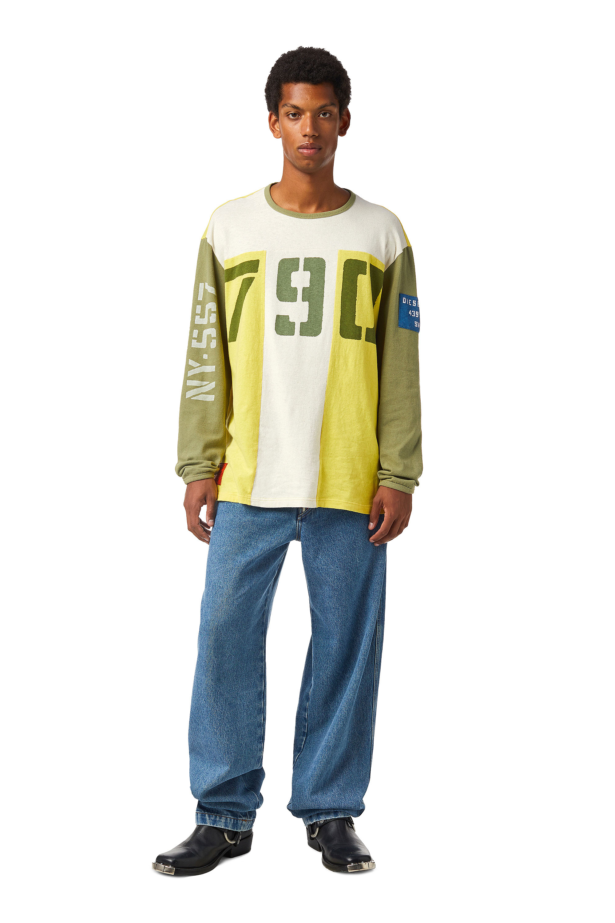 Diesel - DXD-31-T02, Yellow/White - Image 5