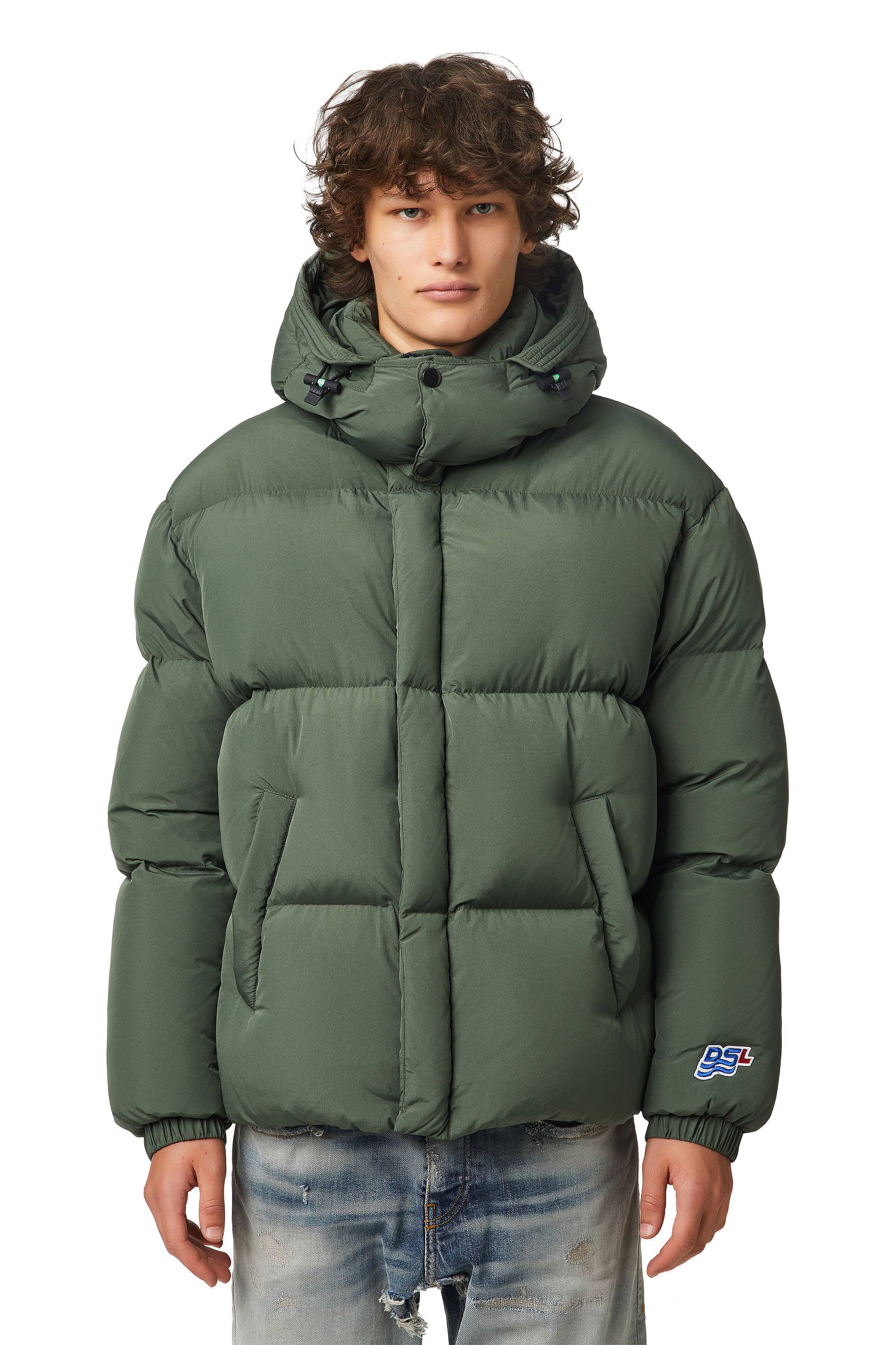 W-ROLF, Vert Olive - Vestes d'hiver