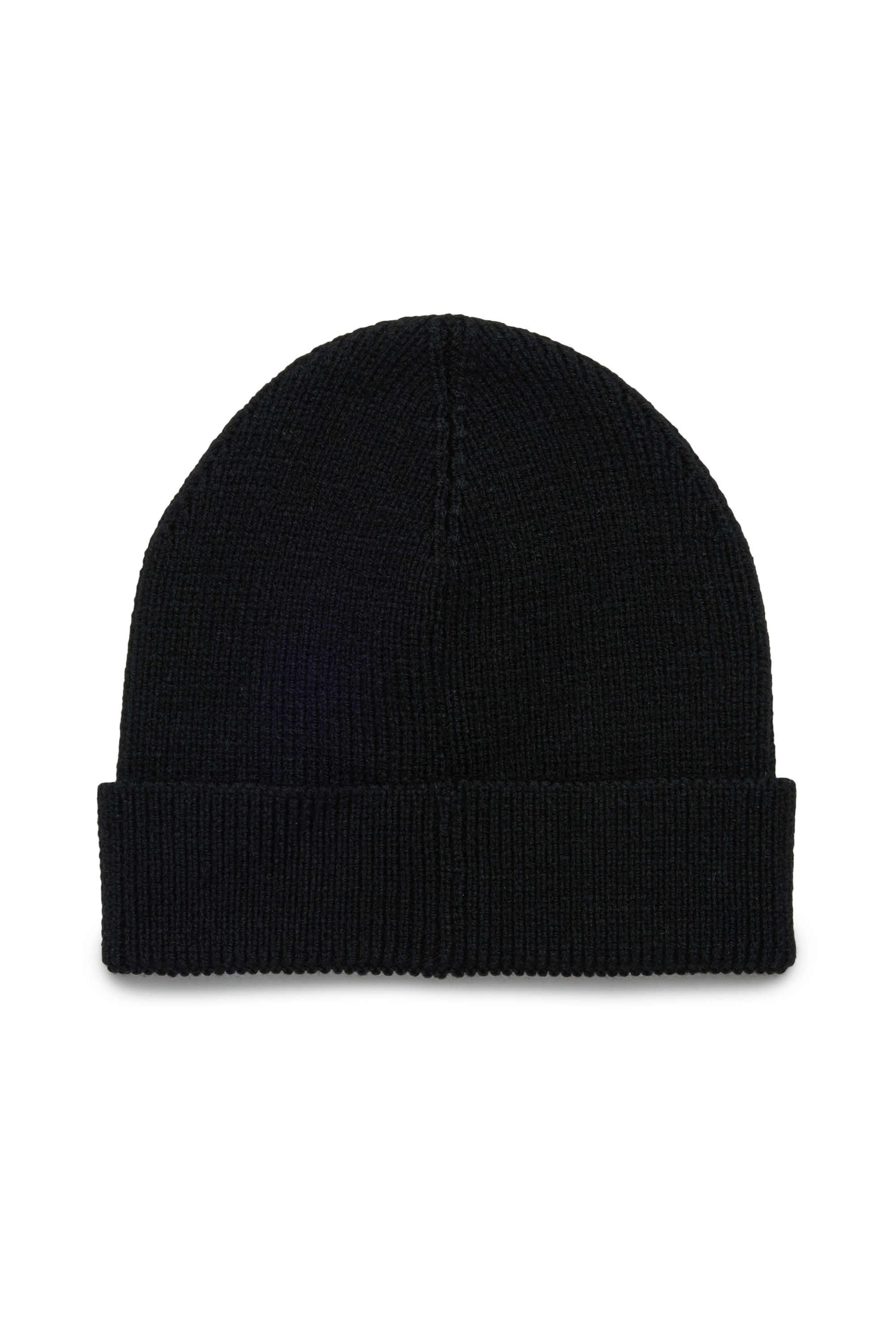 Diesel - FKCODERFULLYC, Unisex Wollmütze mit gesticktem Logo in Schwarz - 2