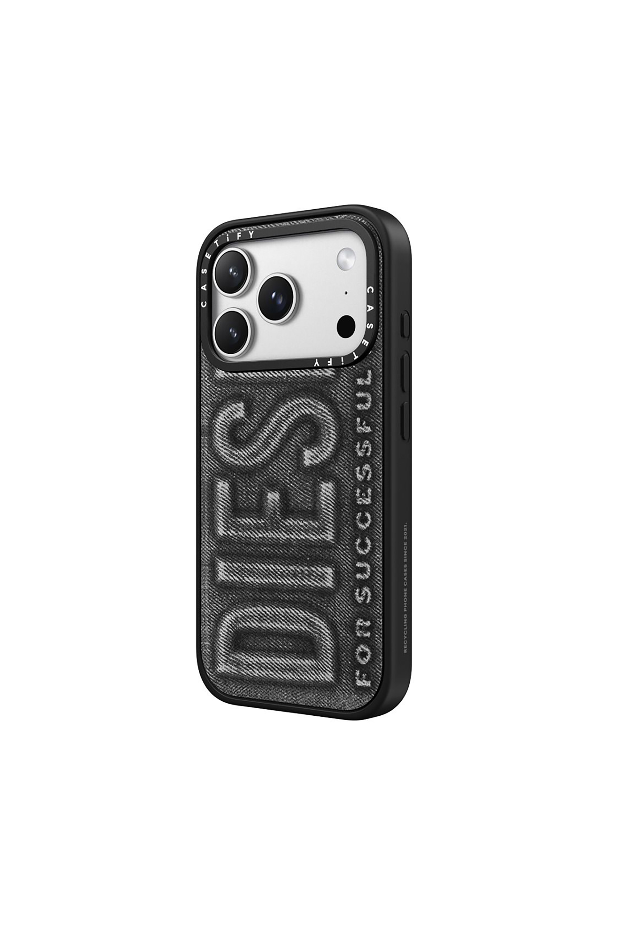 Diesel - 60557 MOULDED CASE, Custodia Biscotto impact per iPhone 17 Pro Max Unisex in Nero - 2