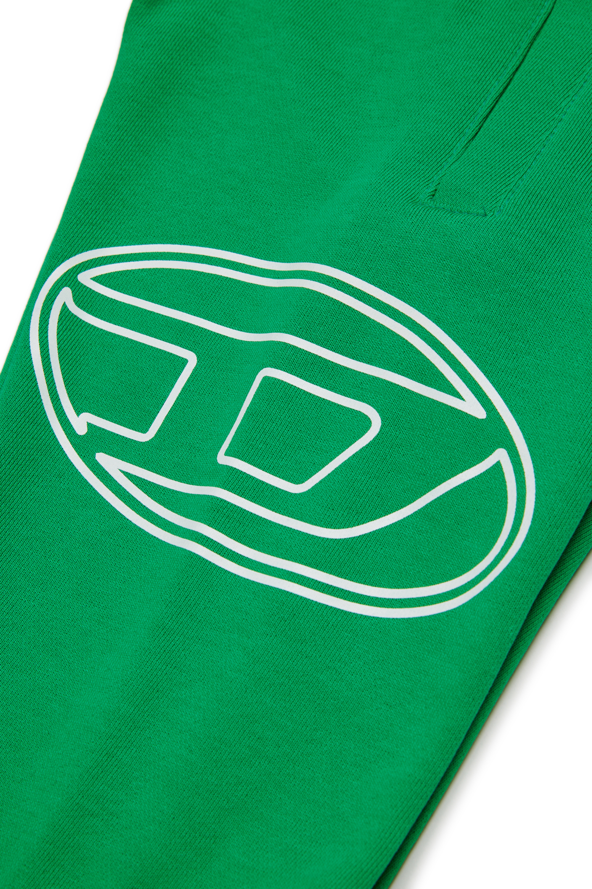 Diesel - PTIMOTYB, Unisex's Cotton pants with graphic print in Green - 4