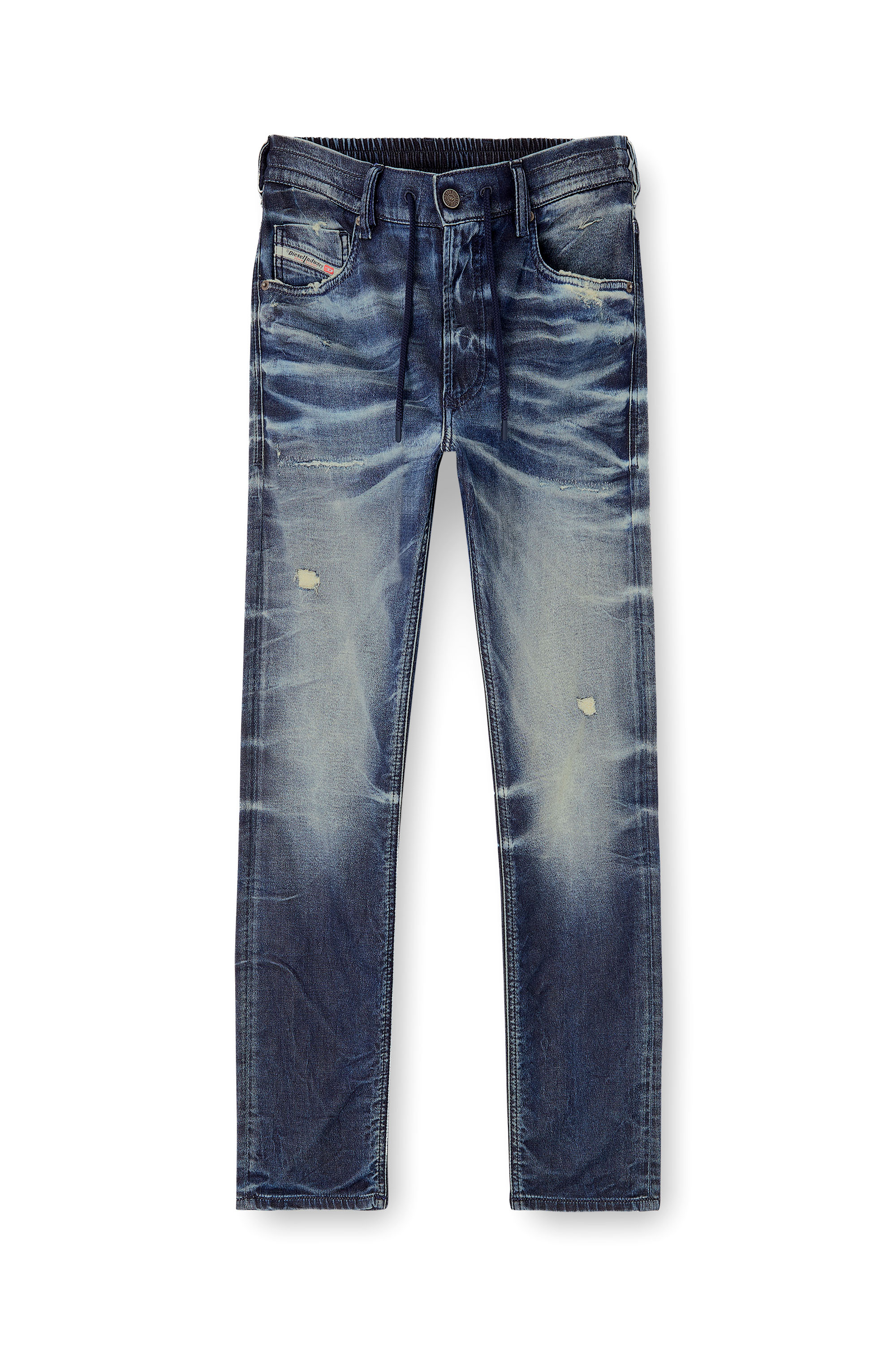 Diesel - Herren Regular 2032 D-Krooley Joggjeans® 068UD, Dunkelblau - 3