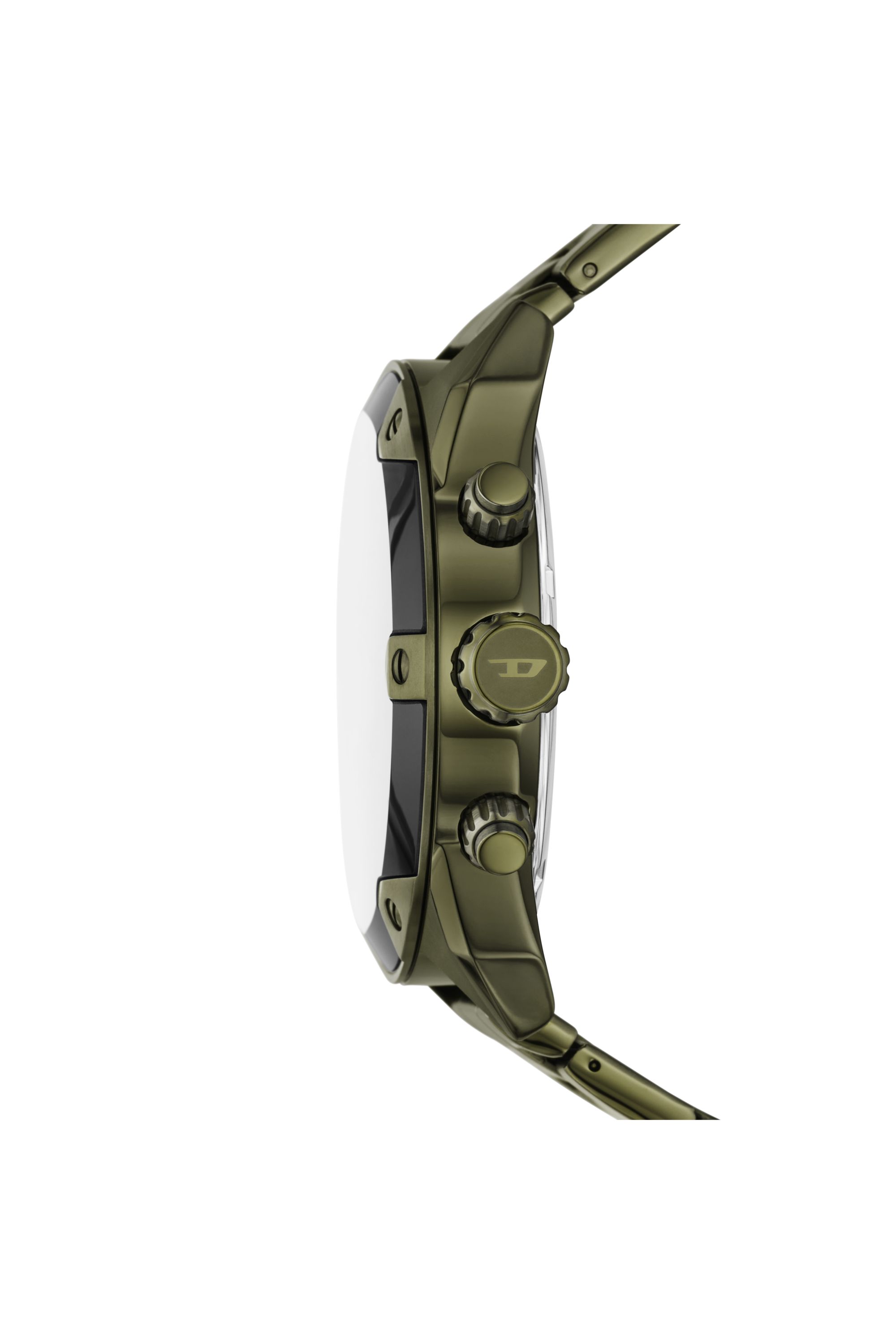 Diesel - DZ4670 WATCH, Orologio Spiked in acciaio inossidabile verde Uomo in Verde - 3