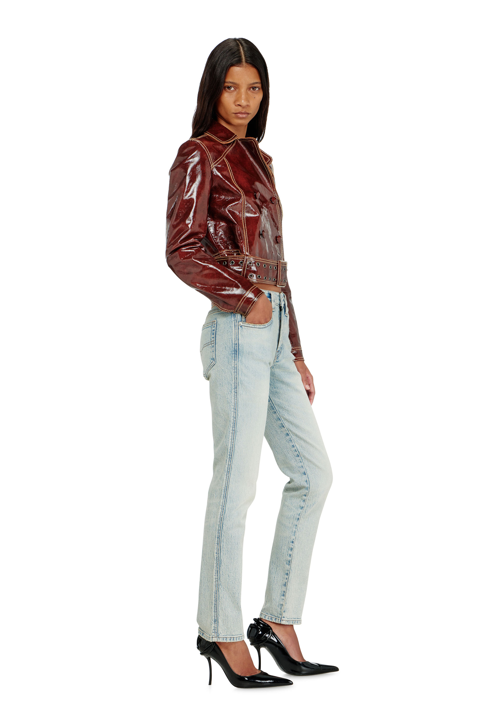 Diesel - Slim Jeans 1992 D-Jiann 0KBBK Femme, Bleu Clair - Image 1