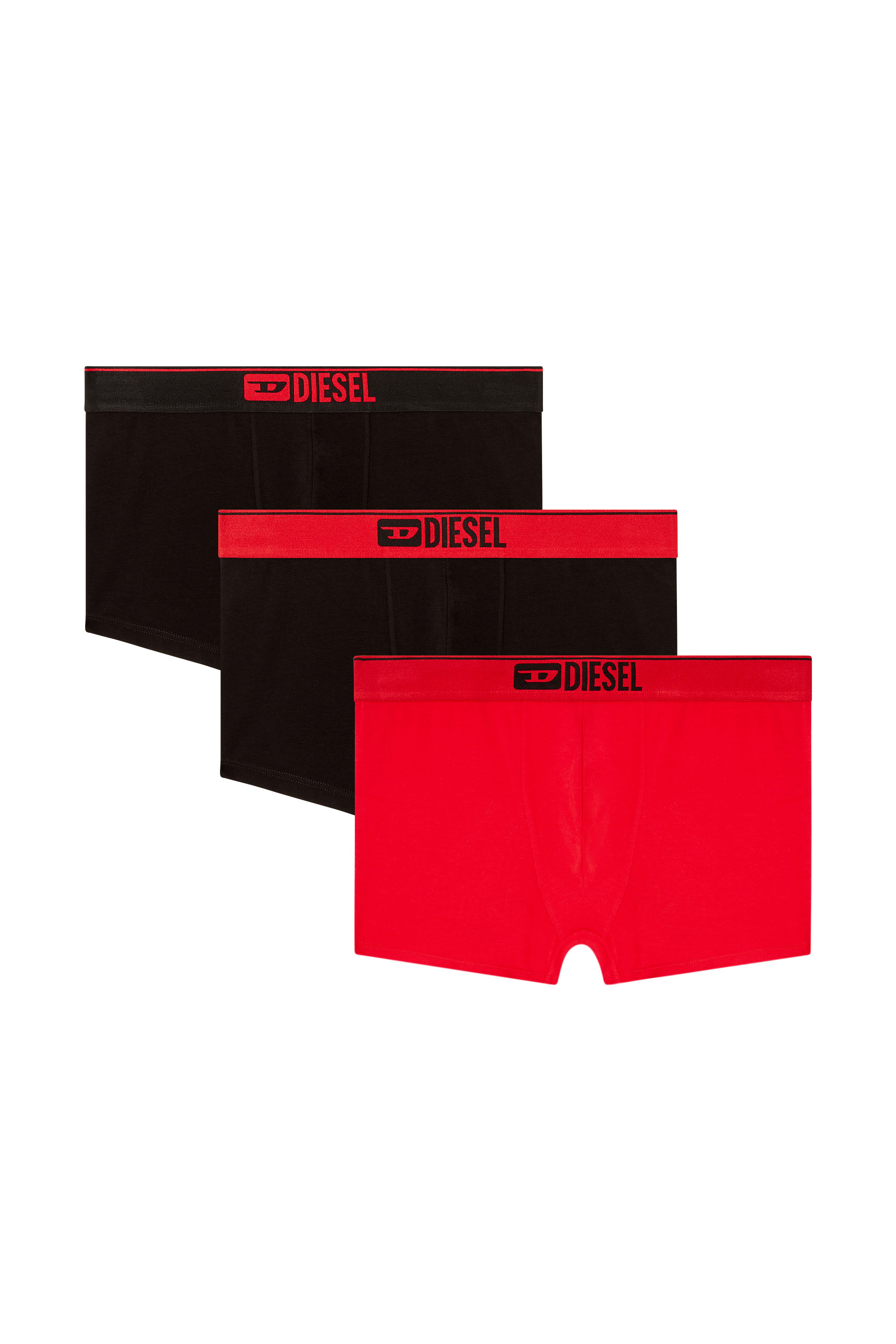 Diesel - UMBX-DAMIENTHREEPACK, Lot de trois boxers couleur unie Homme in Polychrome - 2