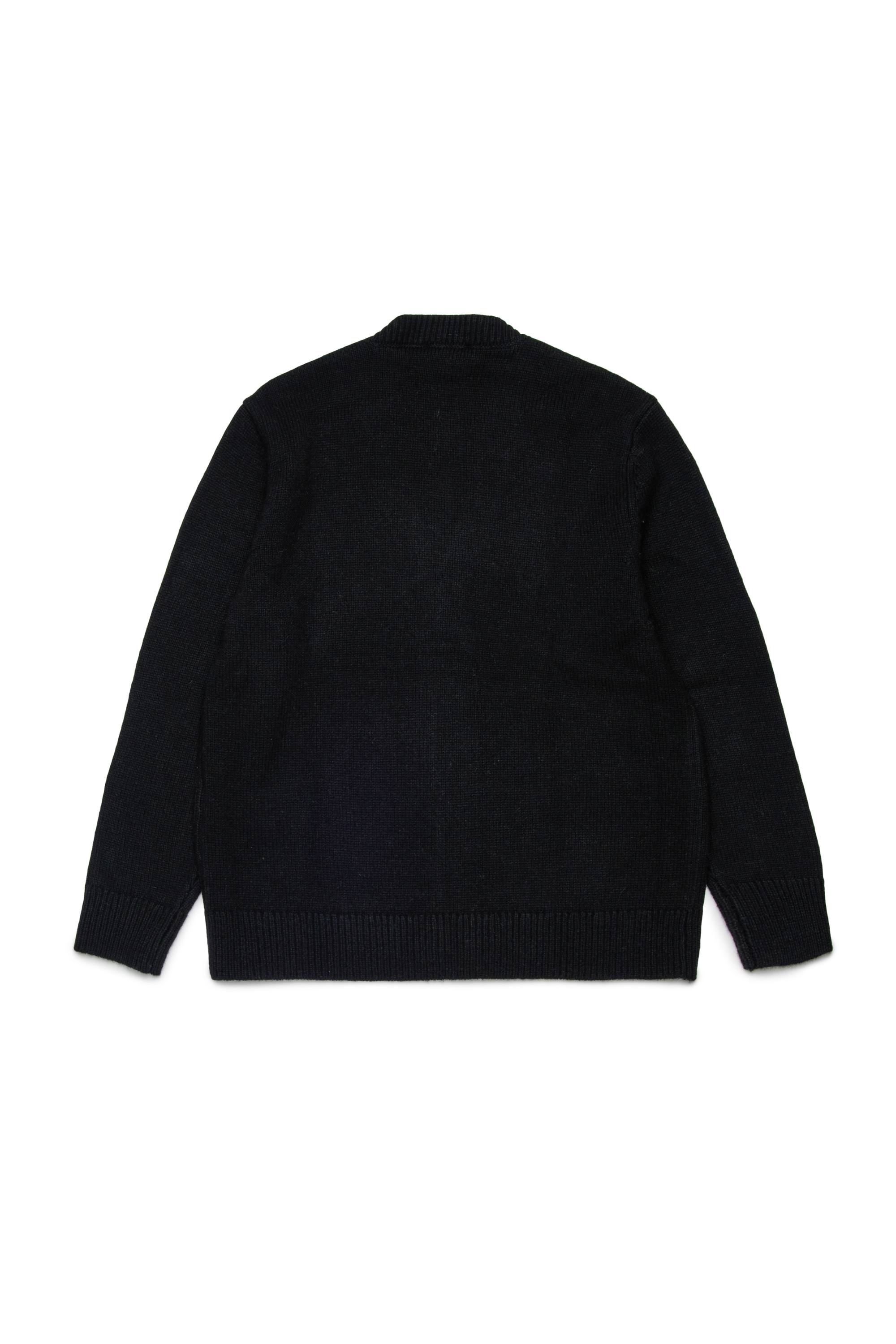 Diesel - KRAMCARDIGAN, Herren Cardigan aus Wolle in Schwarz - 2