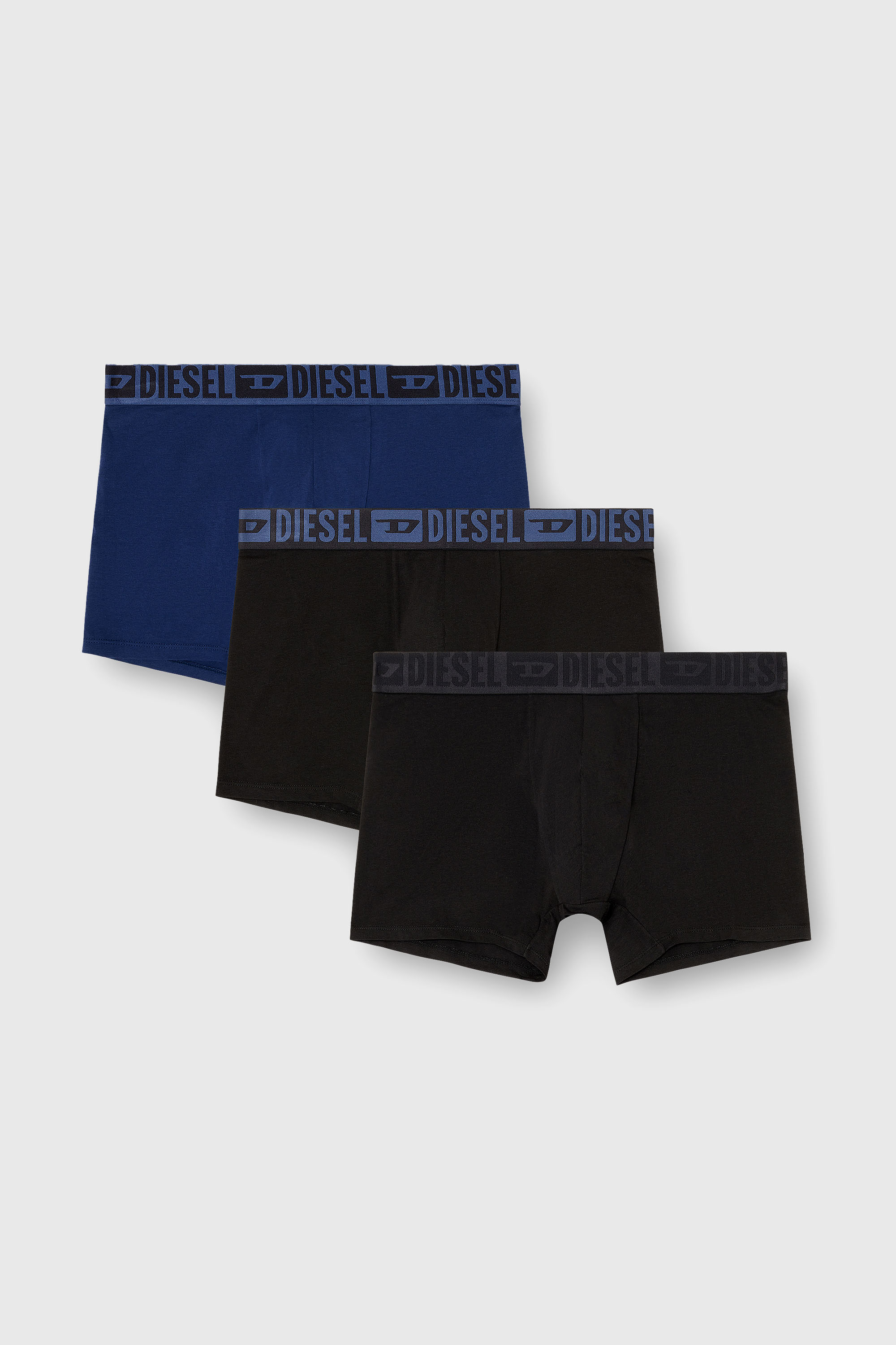 Diesel - SEBASTIAN-D-CORE-3PACK, Set da tre boxer lungo in cotone stretch Uomo in Multicolor - 2