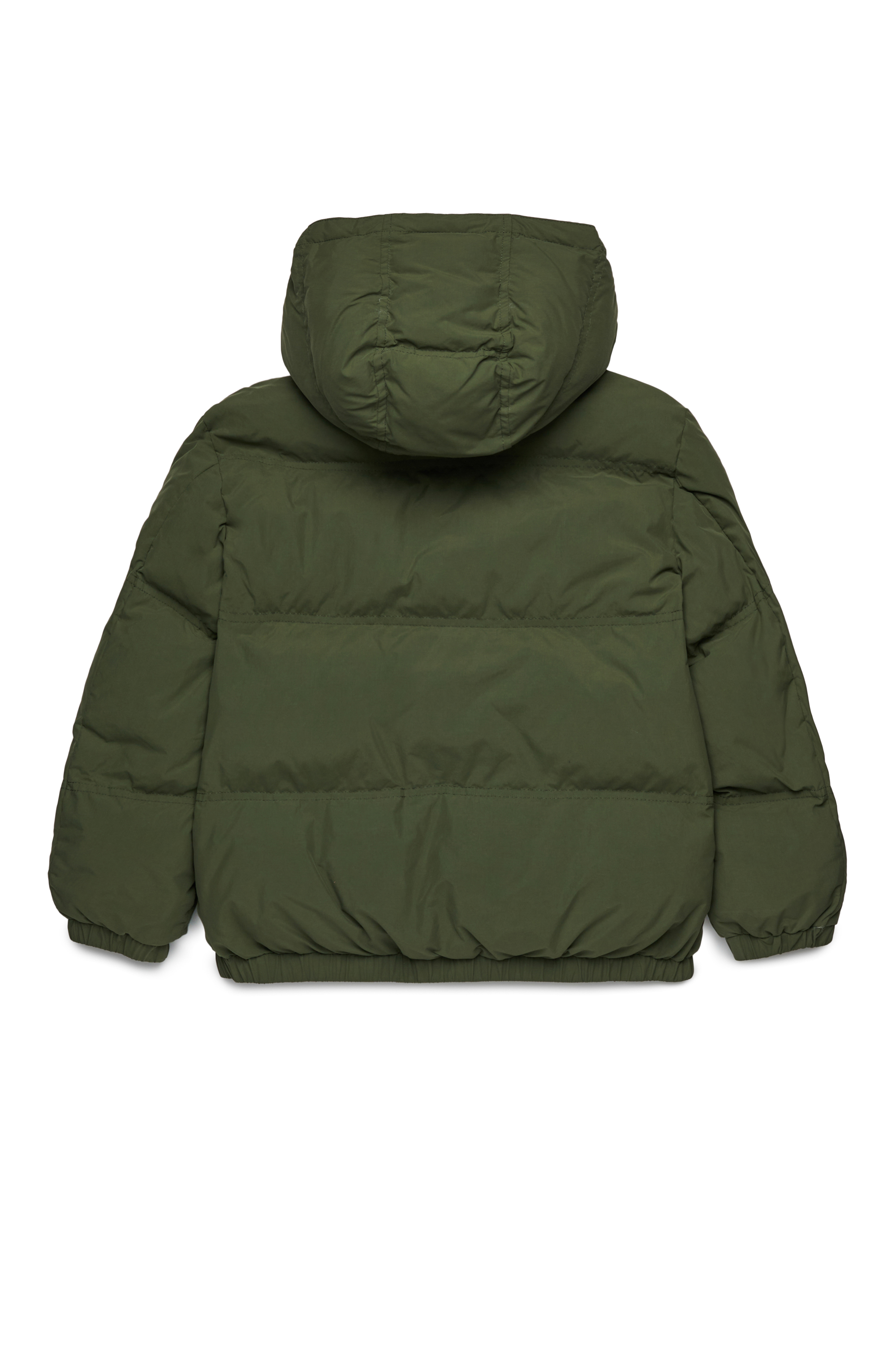Diesel - JWRAVEEL, Veste en nylon avec capuche Mixte in Vert - 2