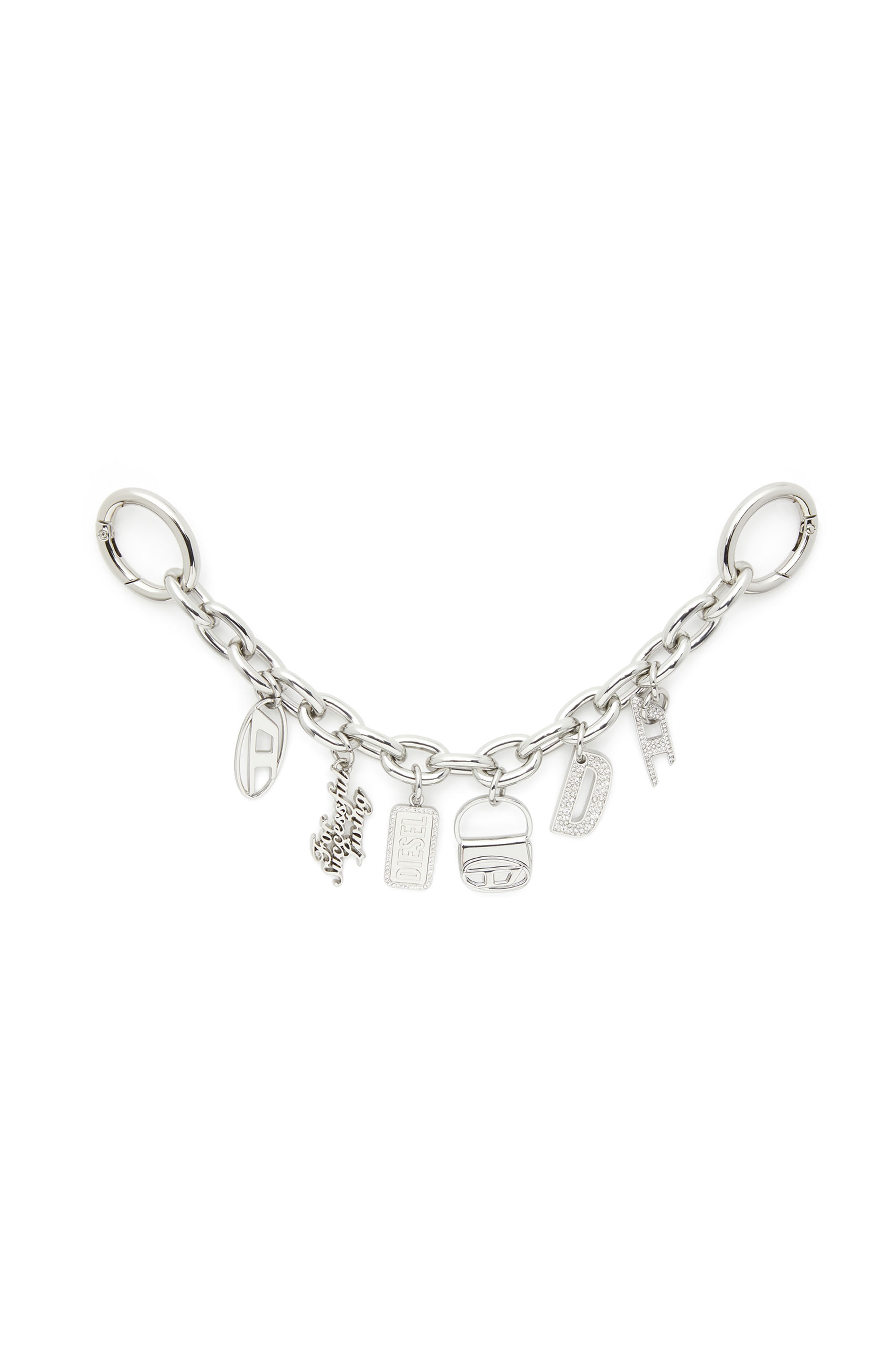 Diesel - CHAIN-D S, Damen Charm abnehmbare Kette in Silber - 1