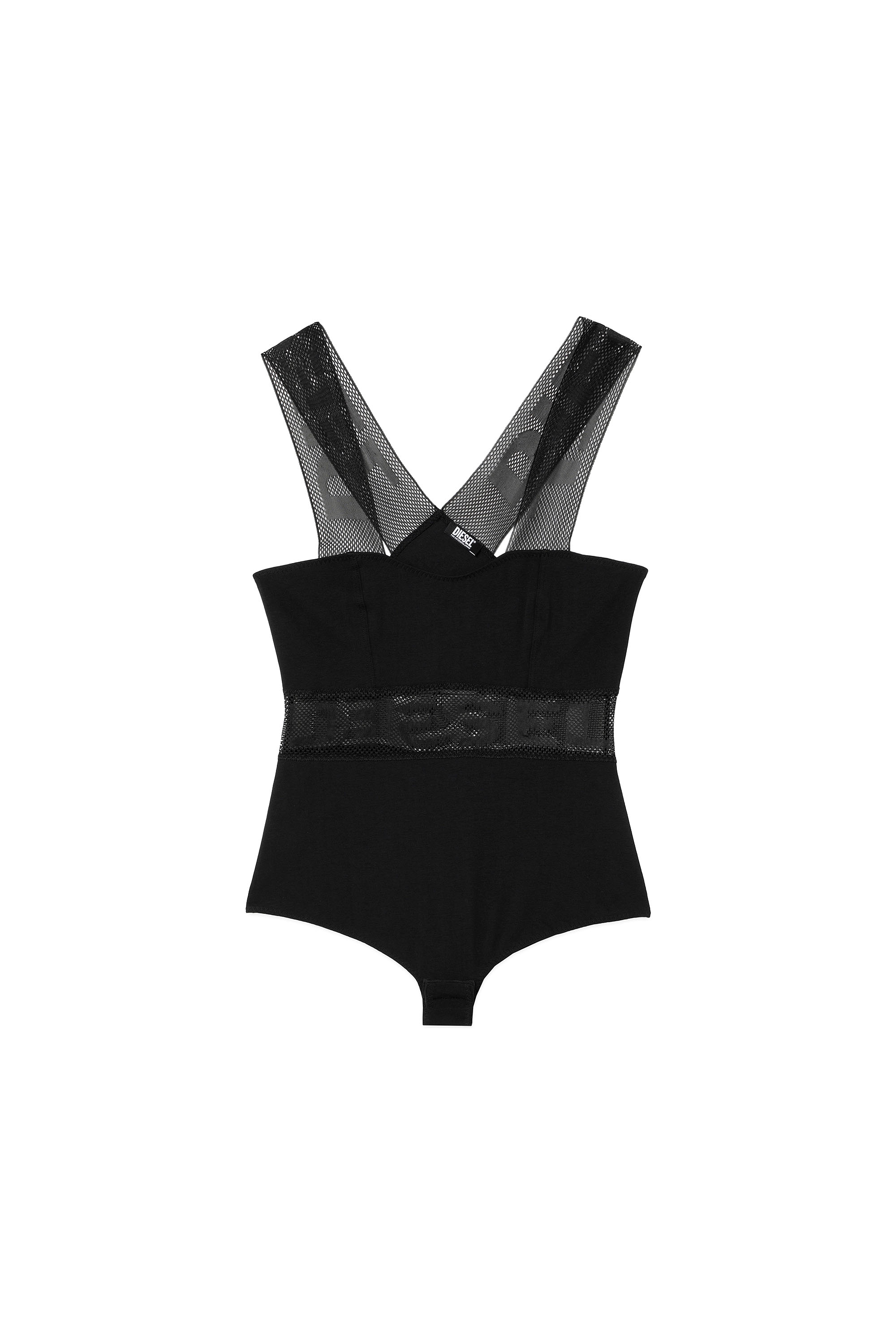 UFBY-BODYMESH, Noir - Bodys