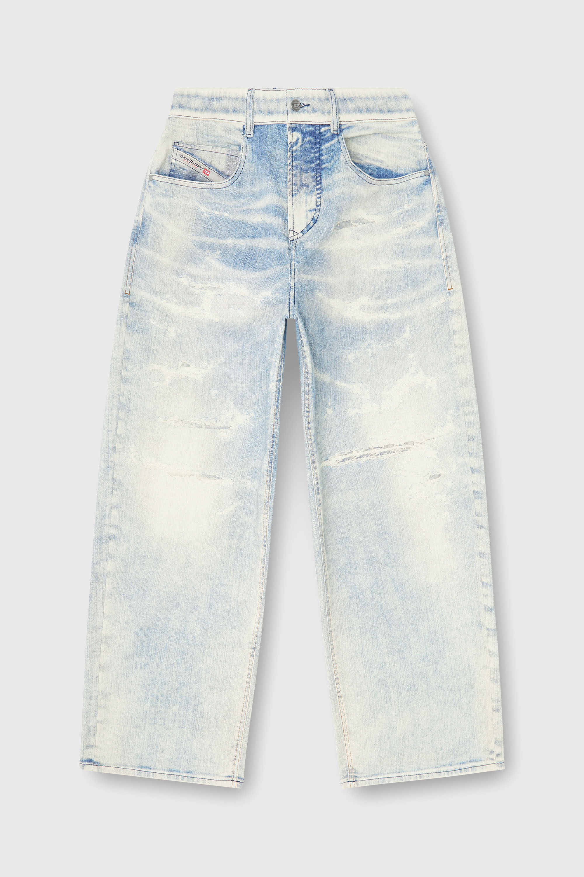 Diesel - Unisex's Relaxed 2097 D-Enim-M Joggjeans&reg; 068XM, Light Blue - 2