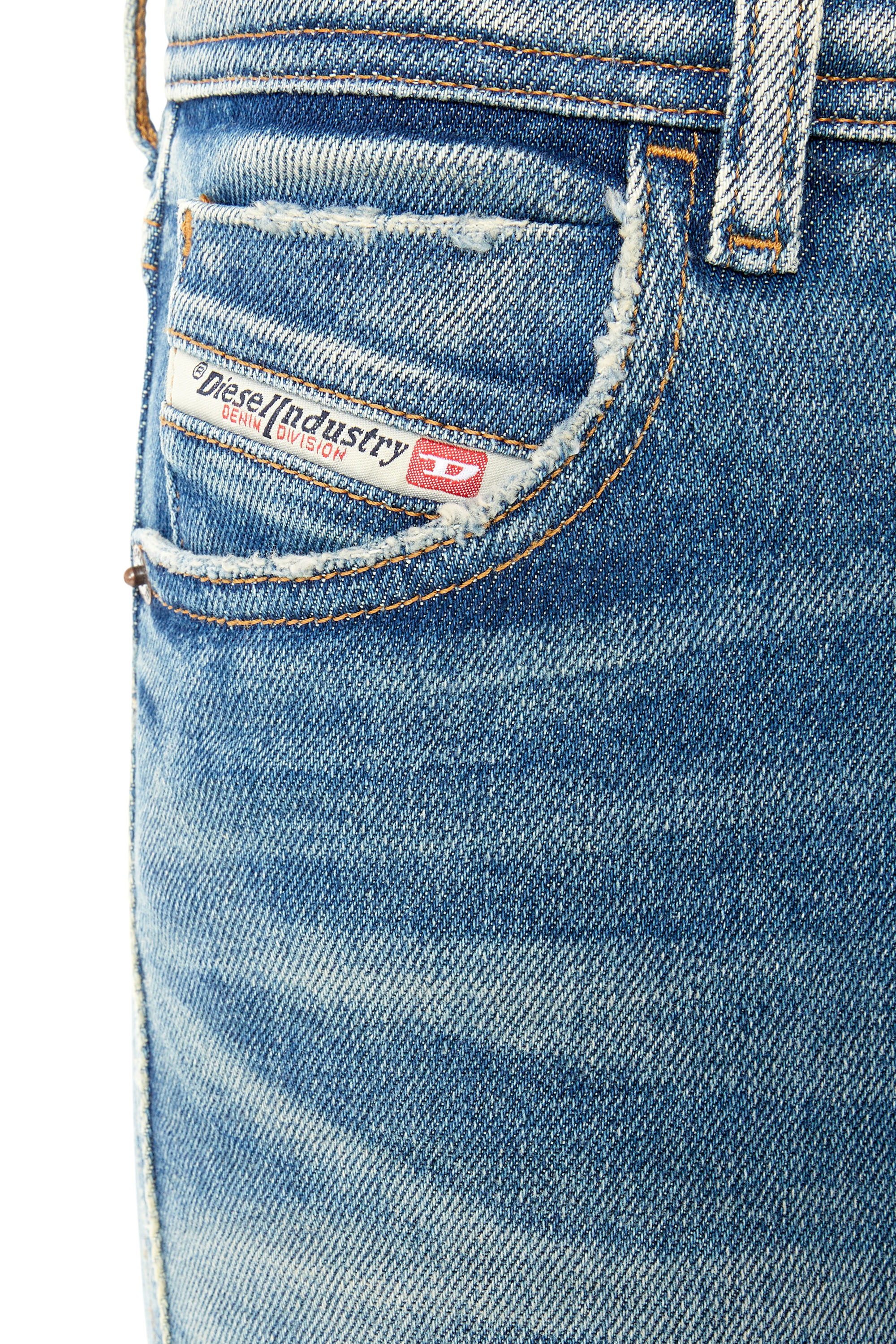 Diesel - Skinny Jeans 2015 Babhila 09E88, Blu medio - Image 3