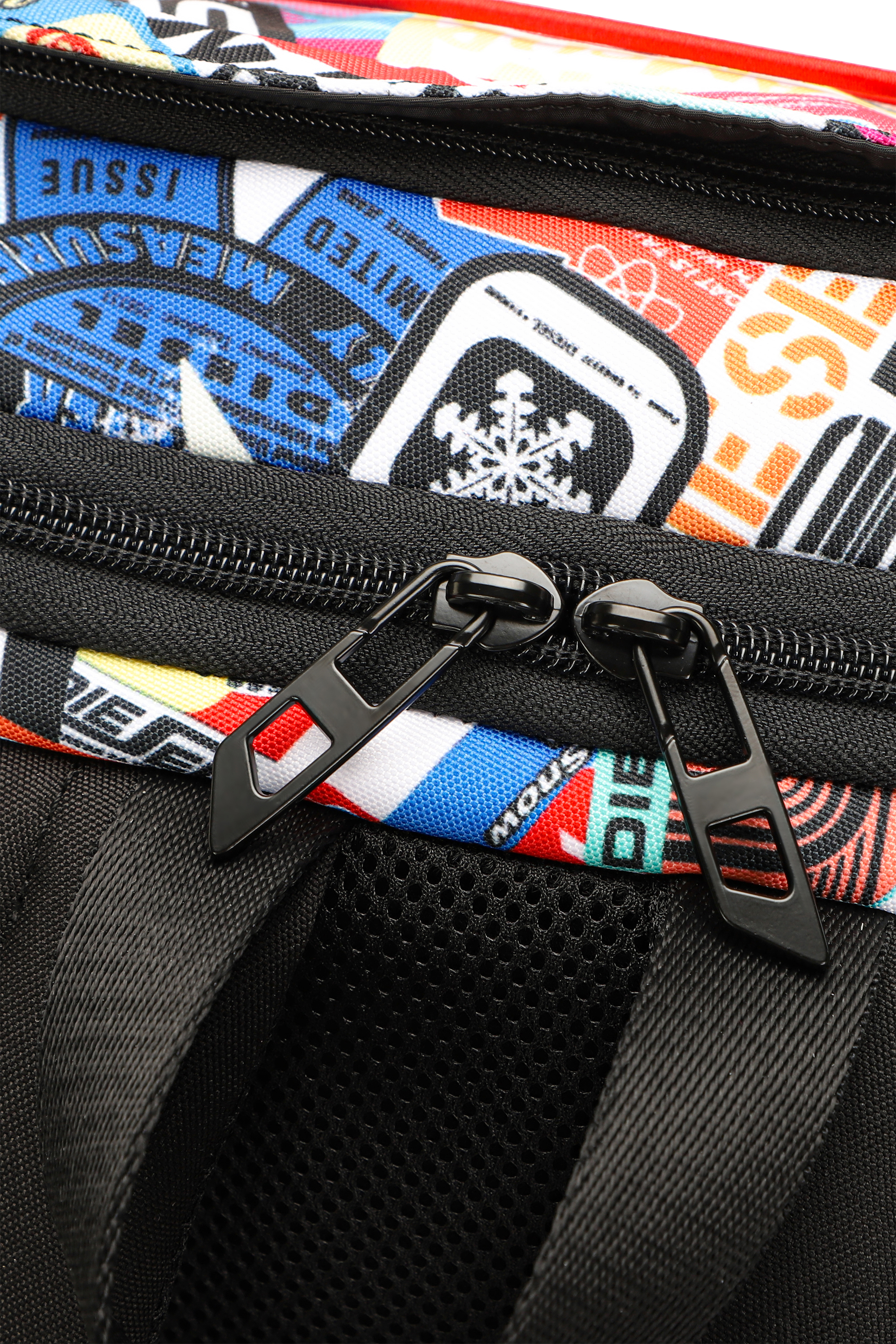 Diesel - DIESEL PC PRINTED BACKPACK-STICKERS- DSB, Zaino multifunzionale con adesivi Unisex in Multicolor - 2