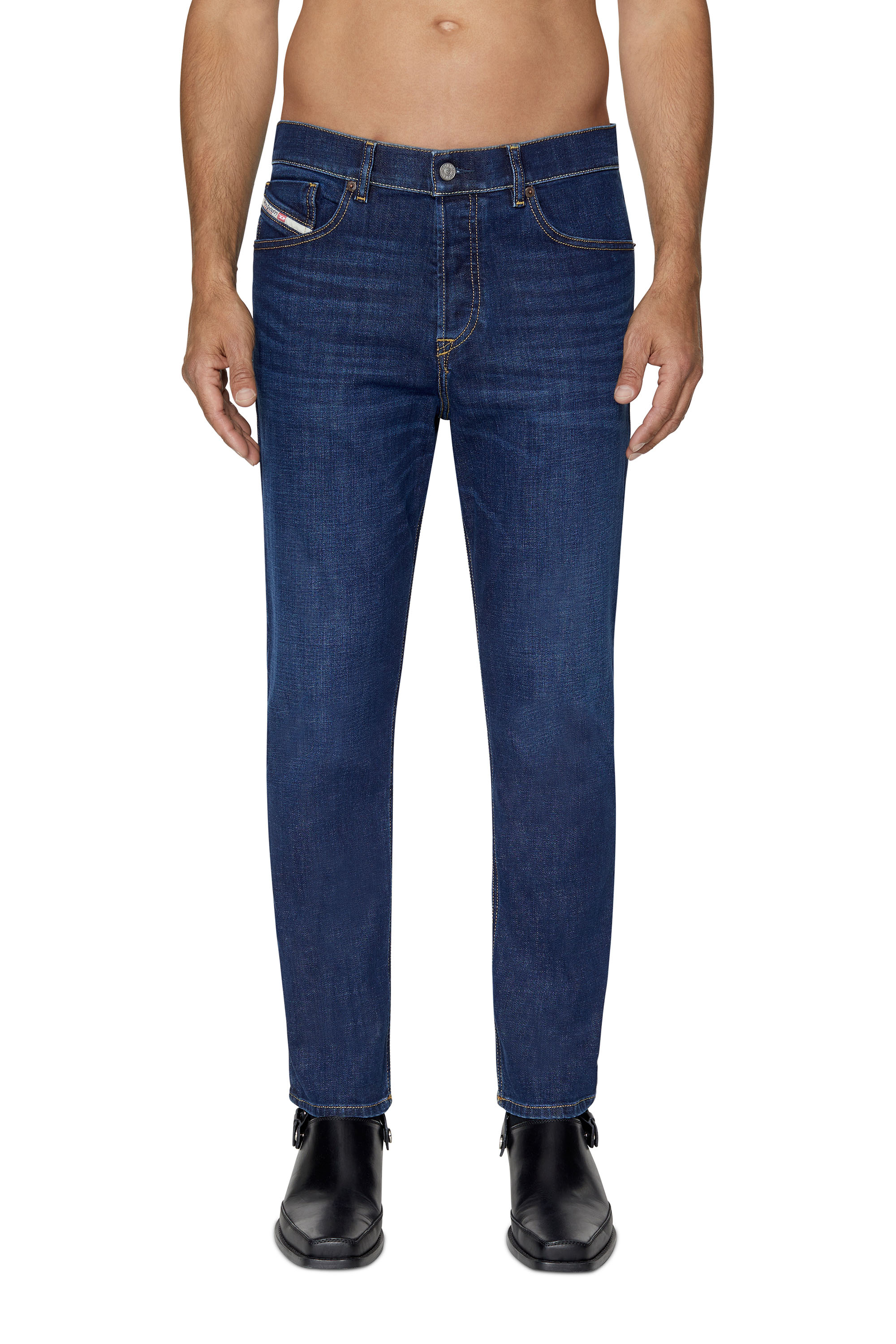 Diesel - Tapered Jeans 2005 D-Fining 09B90, Blu Scuro - Image 1