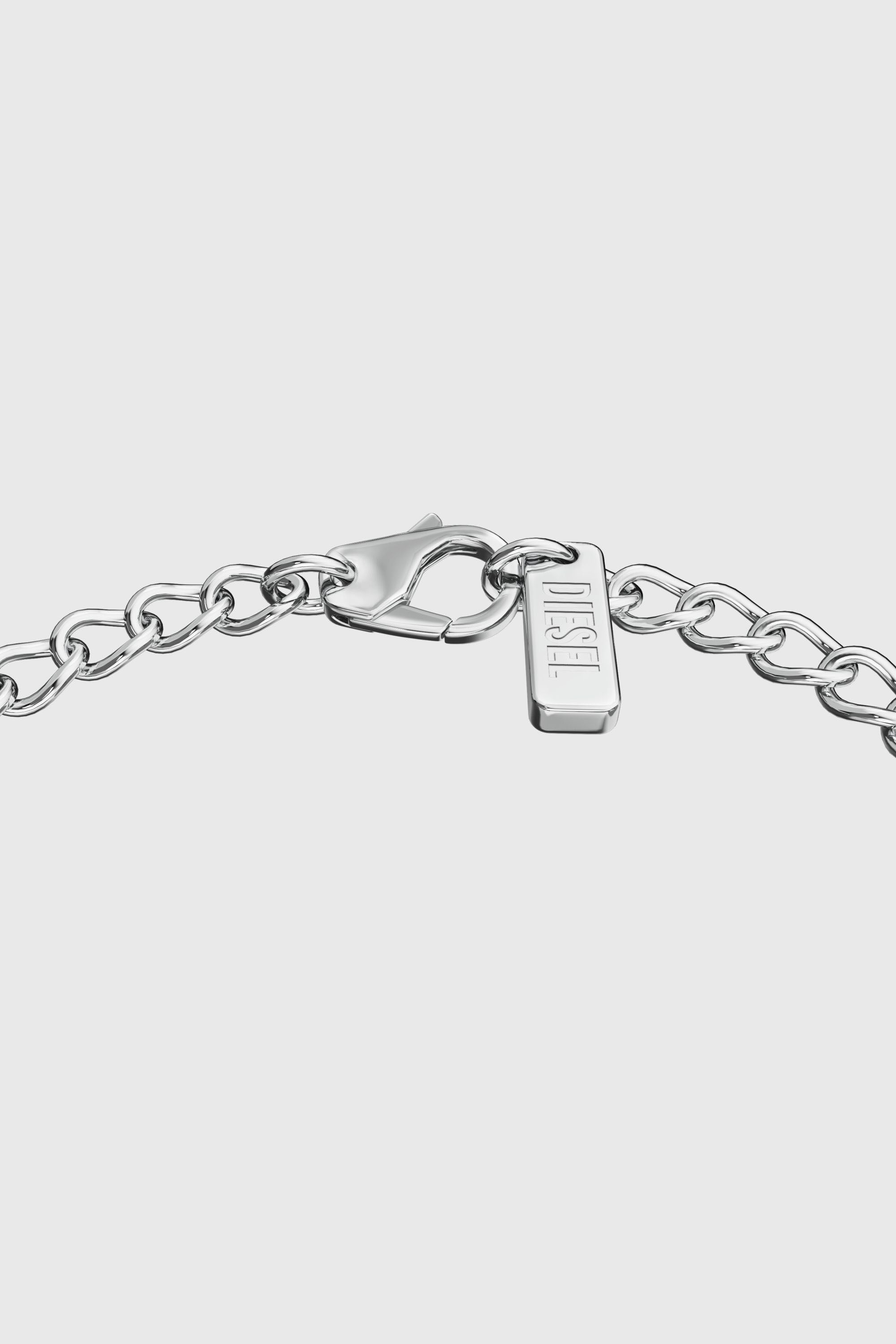 Diesel - DX1690040 JEWELLERY, Bracelet en acier inoxydable Mixte in Gris argent&eacute; - 2