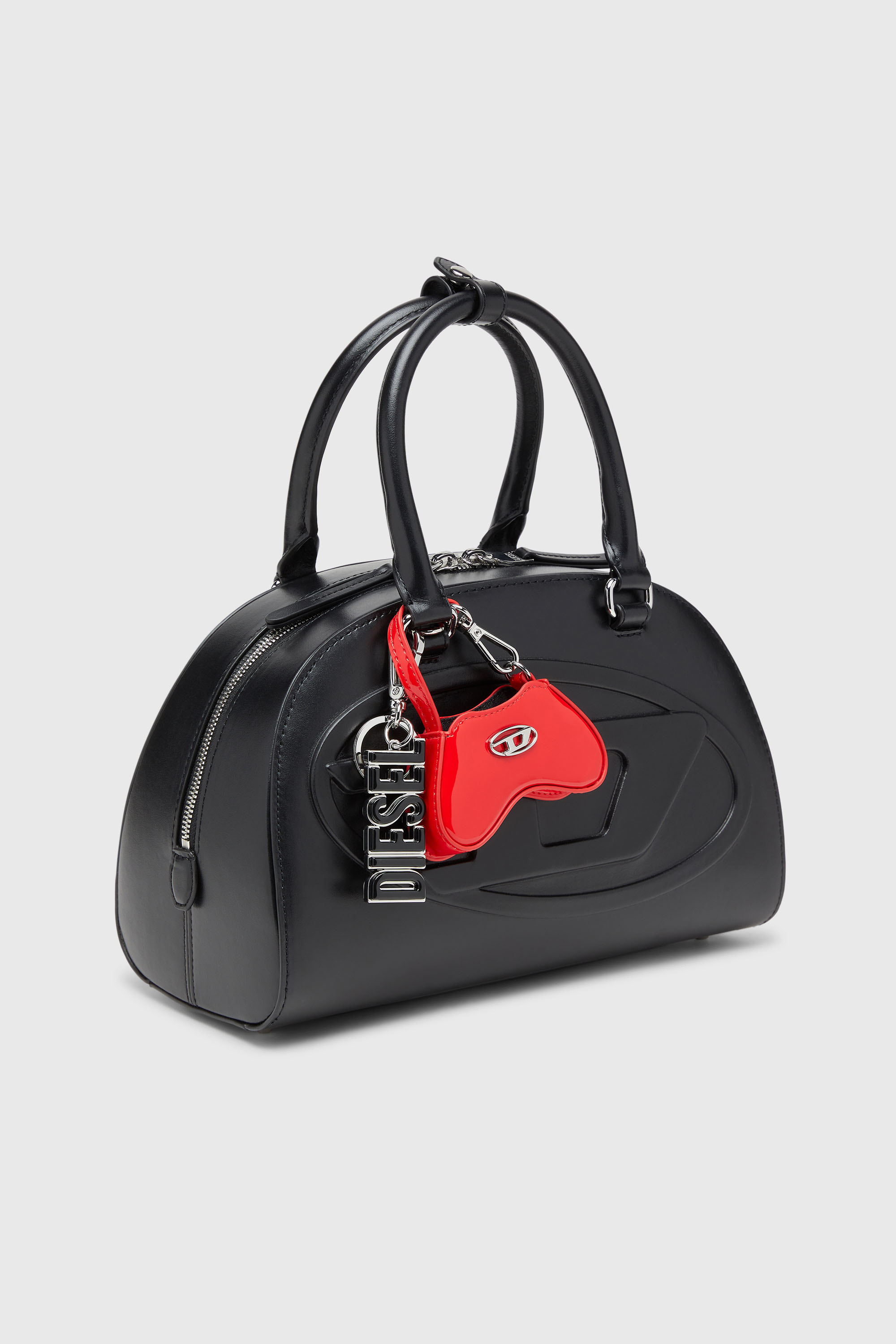 Diesel - DSL 3D KEY RING, Portachiavi in metallo e resina Uomo in Nero - 2