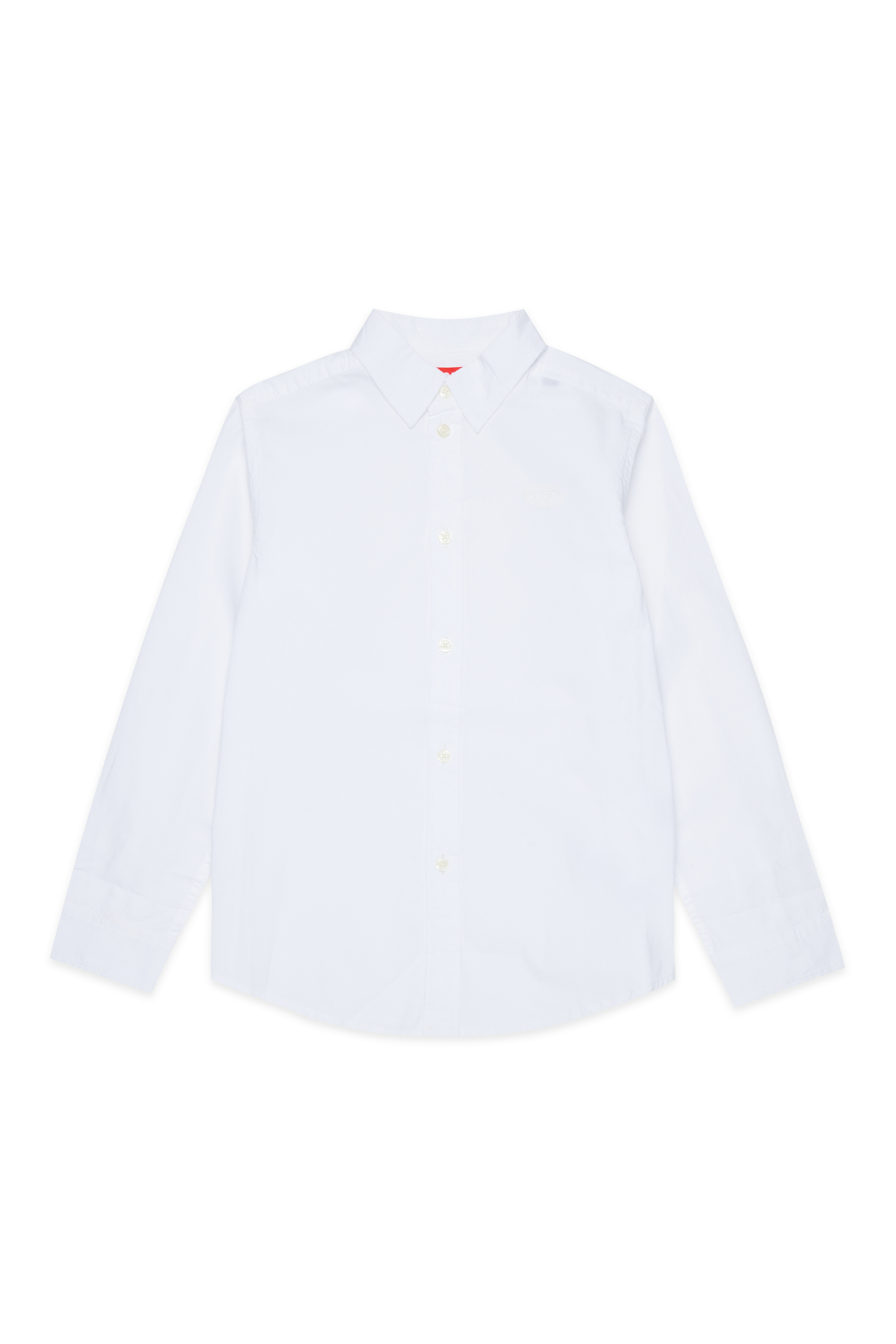 Diesel - CSTAN, Camicia in cotone Uomo in Bianco - 1