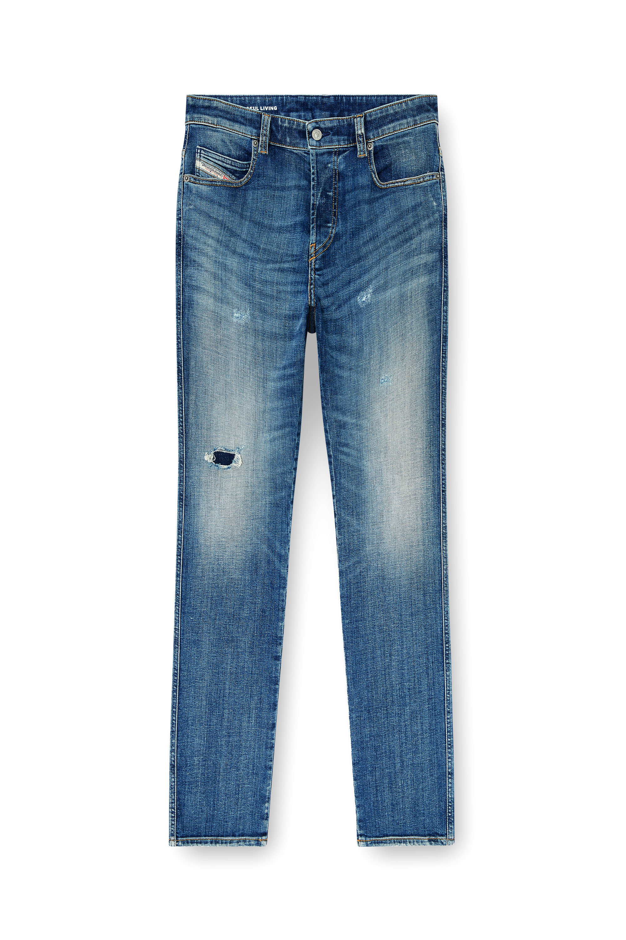 Diesel - Herren Slim Jeans 1993 D-Vyl 09P44, Mittelblau - 6