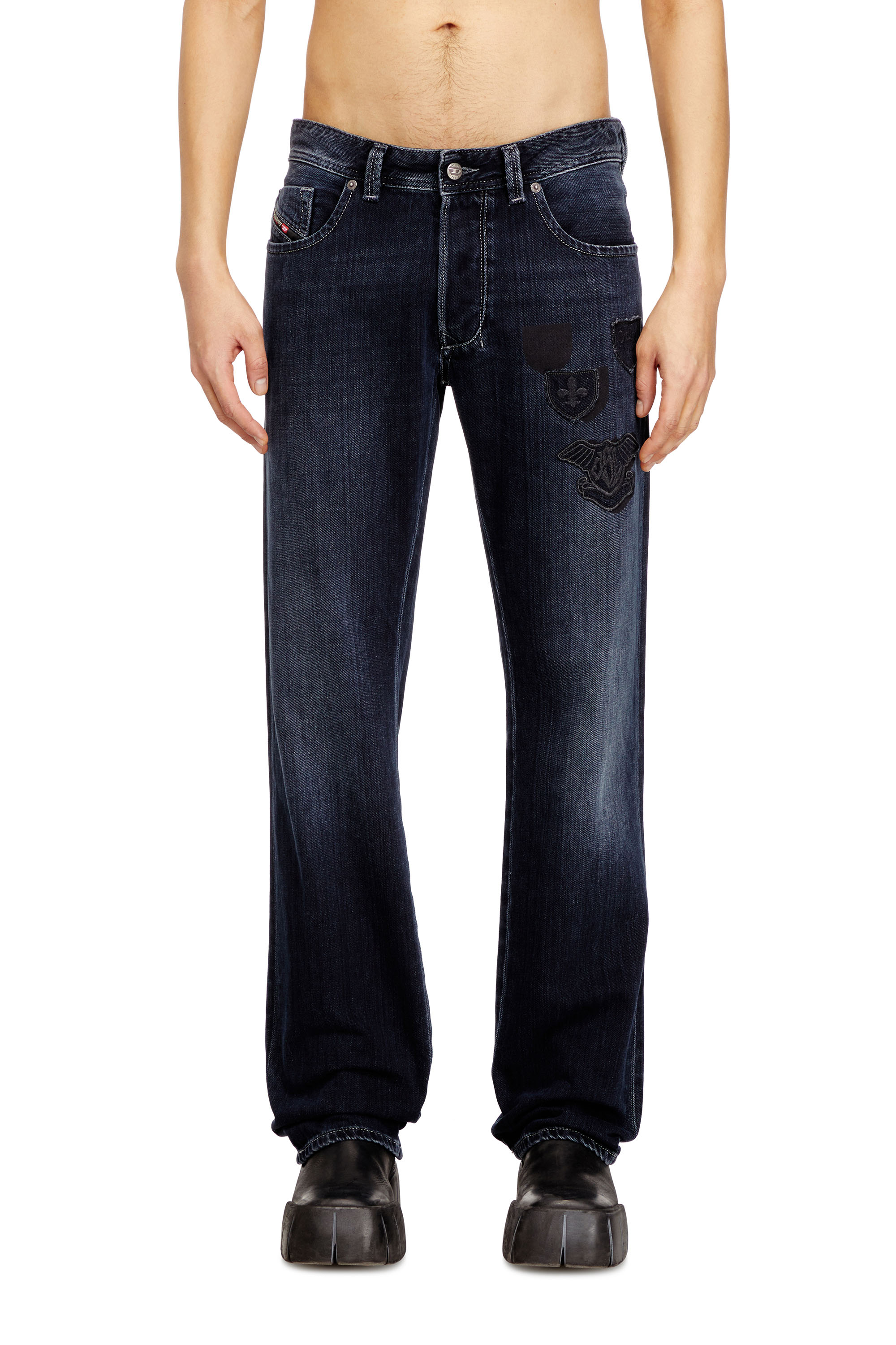 Diesel - Herren Regular Jeans 1985 Larkee 09Q19, Dunkelblau - 1