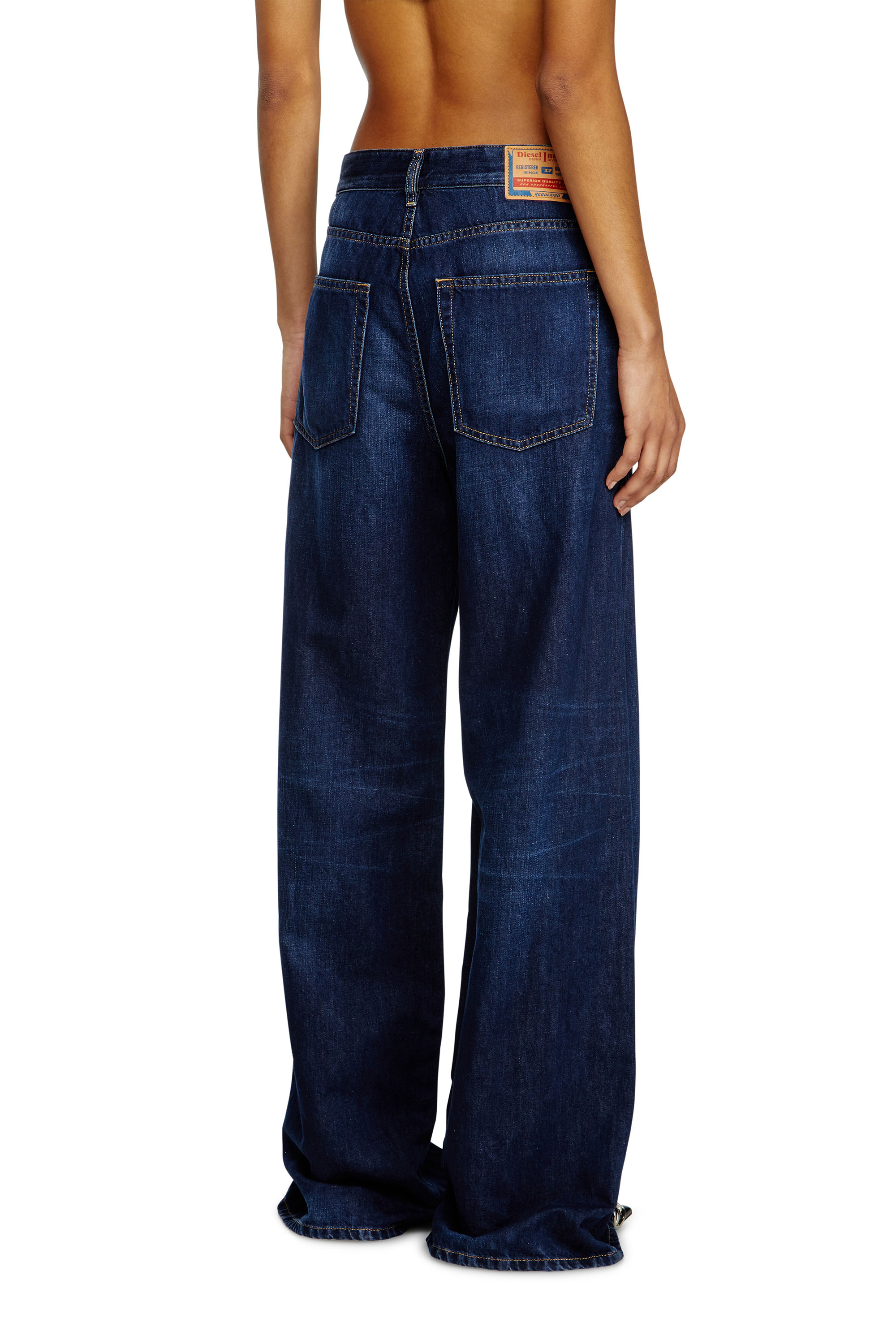 Diesel - Damen Relaxed Jeans 1996 D-Sire 068RA, Dunkelblau - 4