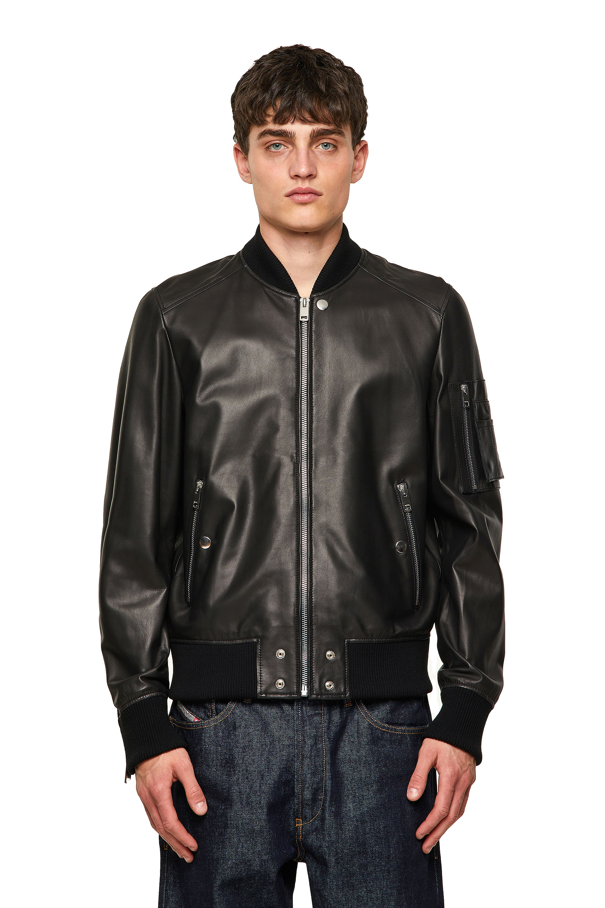 L-ABBOTT, Noir - Vestes de cuir