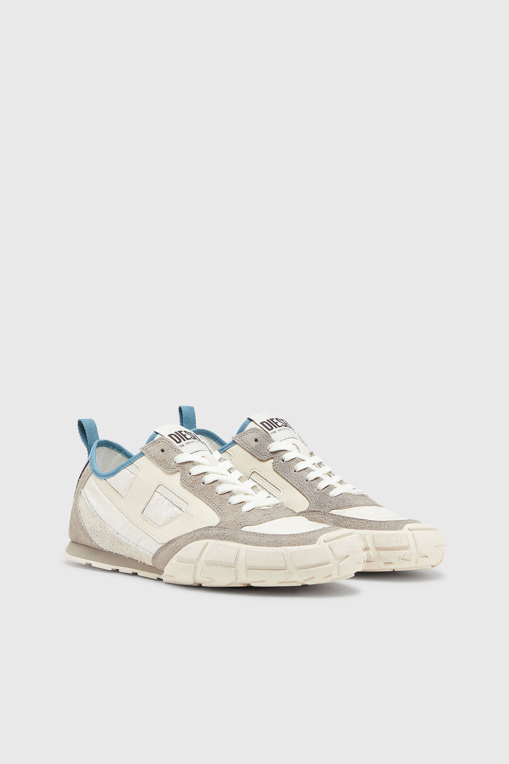Diesel - S-PAGODHA LOW, S-Pagodha - Baskets en cuir et nylon Homme in Polychrome - 2