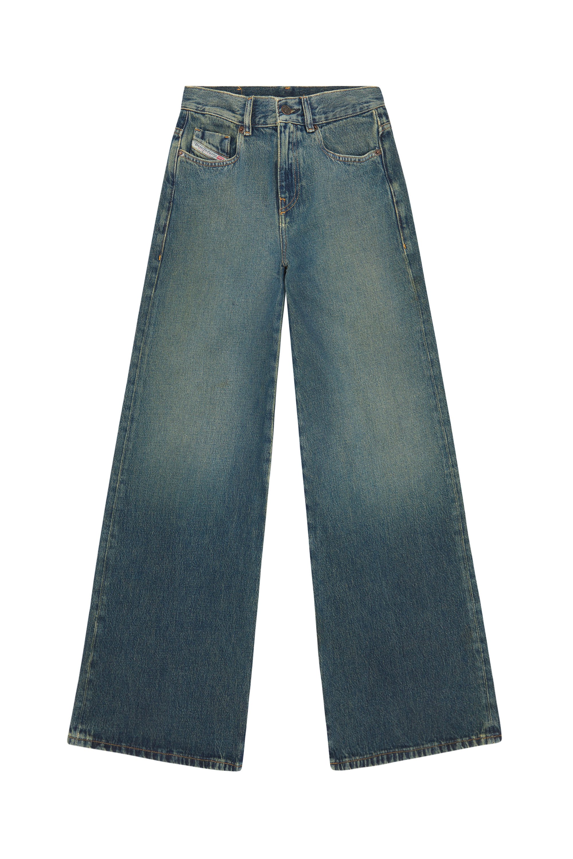 Diesel - 1978 09C04 Bootcut and Flare Jeans, Blu Scuro - Image 6