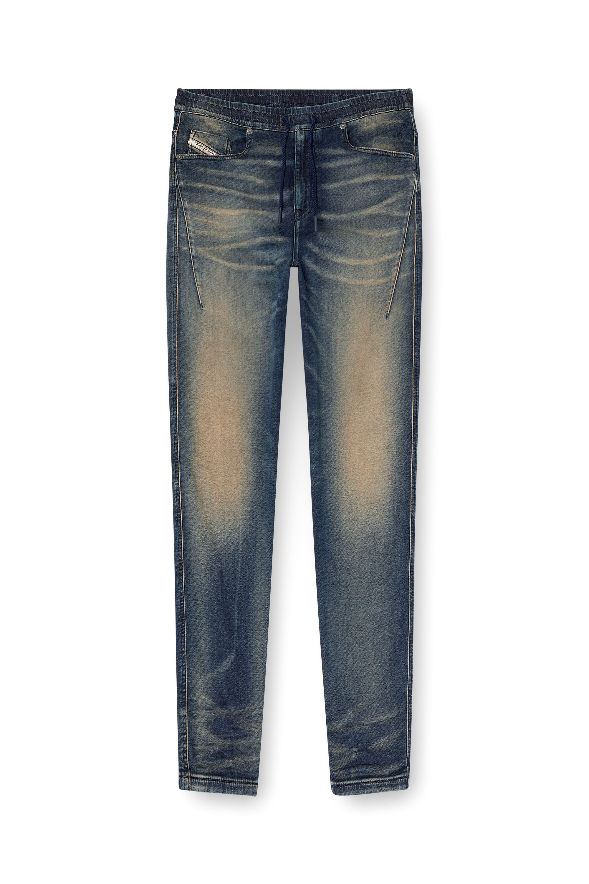 Diesel - Regular 2041 D-Fayza Joggjeans® 068PM Femme, Bleu Foncé - Image 3