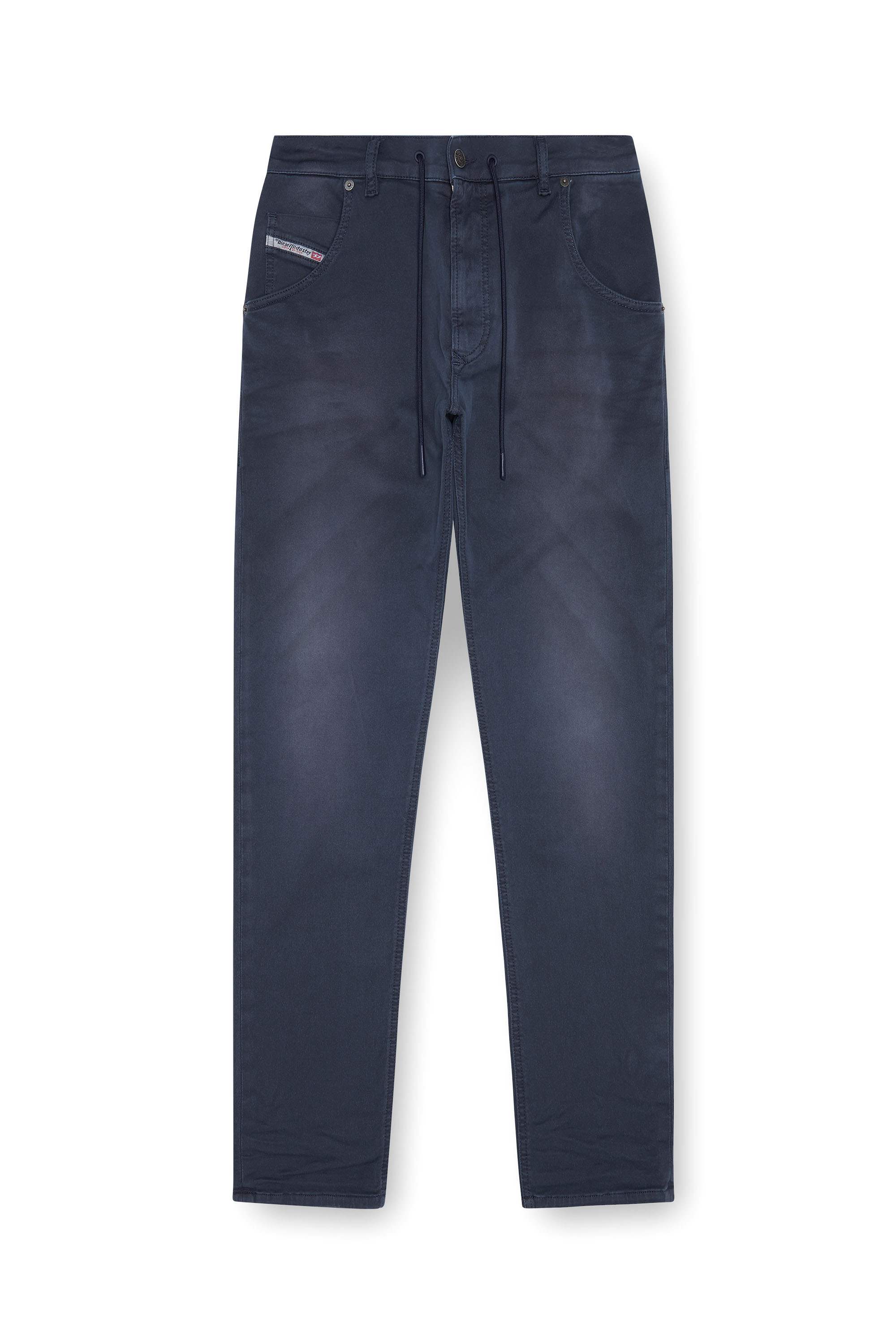 Diesel - Herren Tapered 2030 D-Krooley Joggjeans® 0670M, Dunkelblau - Image 5