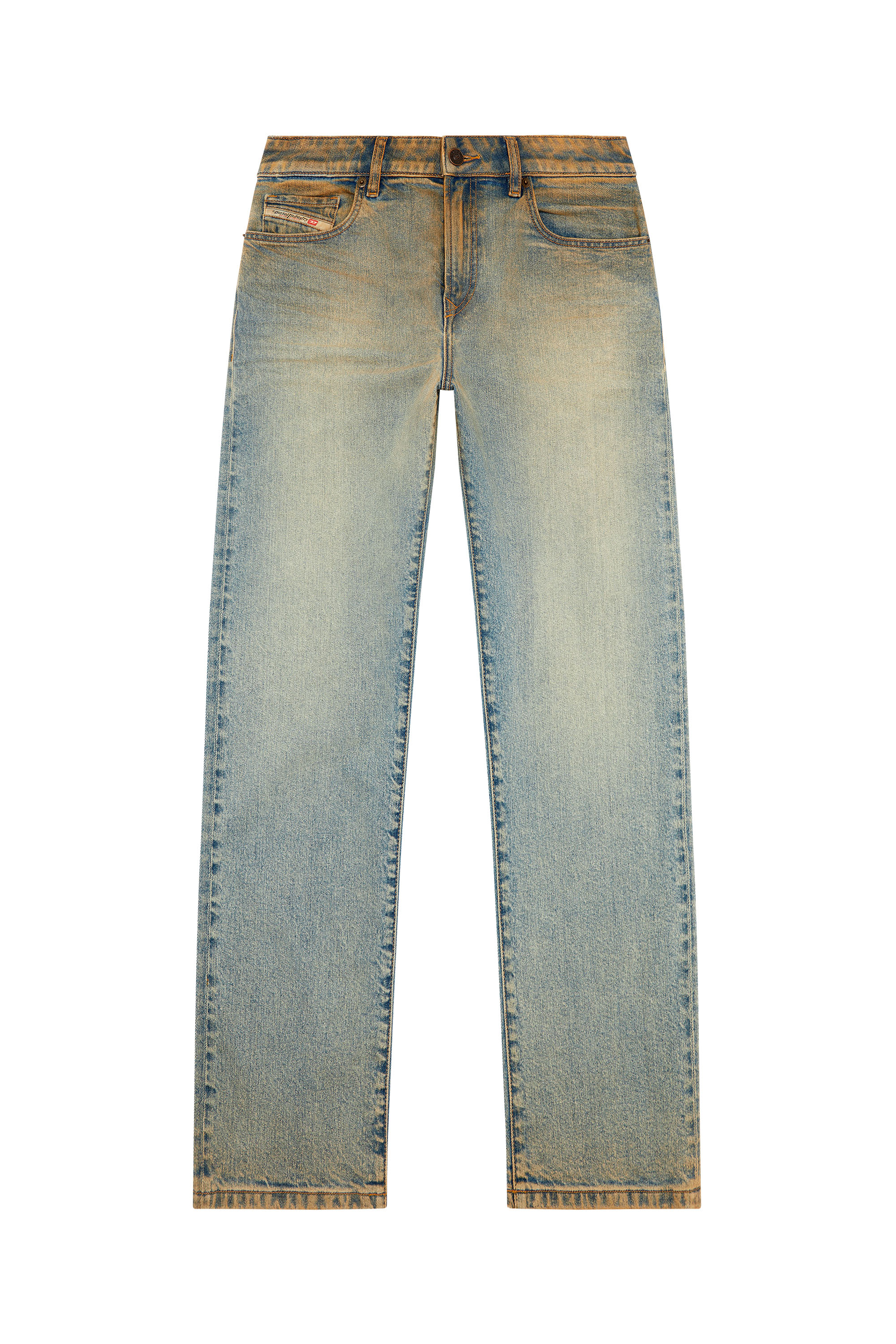 Diesel - Straight Jeans 1999 D-Reggy 0PFAQ, Bleu/Beige - Image 5