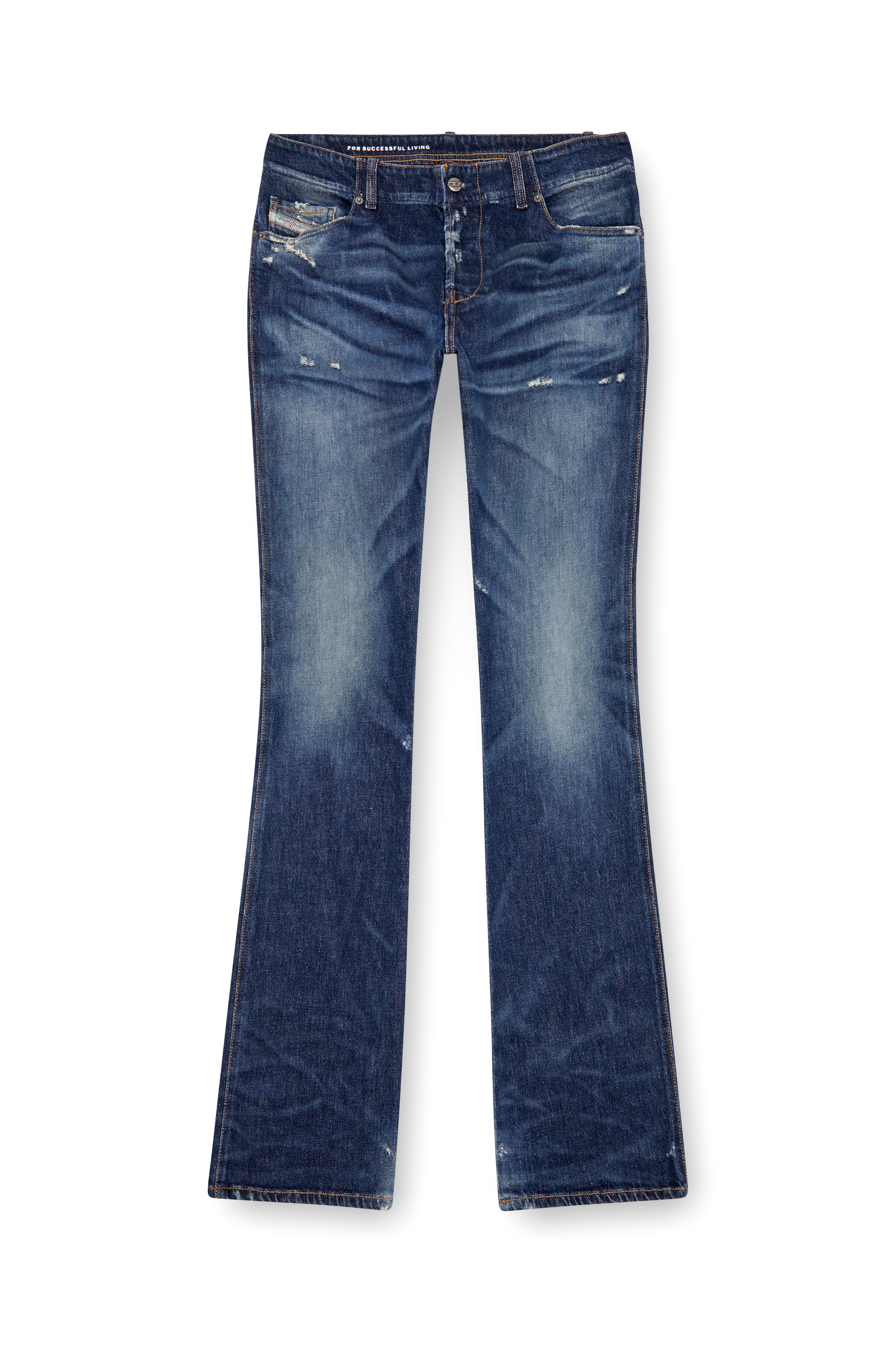 Diesel - Uomo Bootcut Jeans D-Backler 09J56, Blu Scuro - Image 3