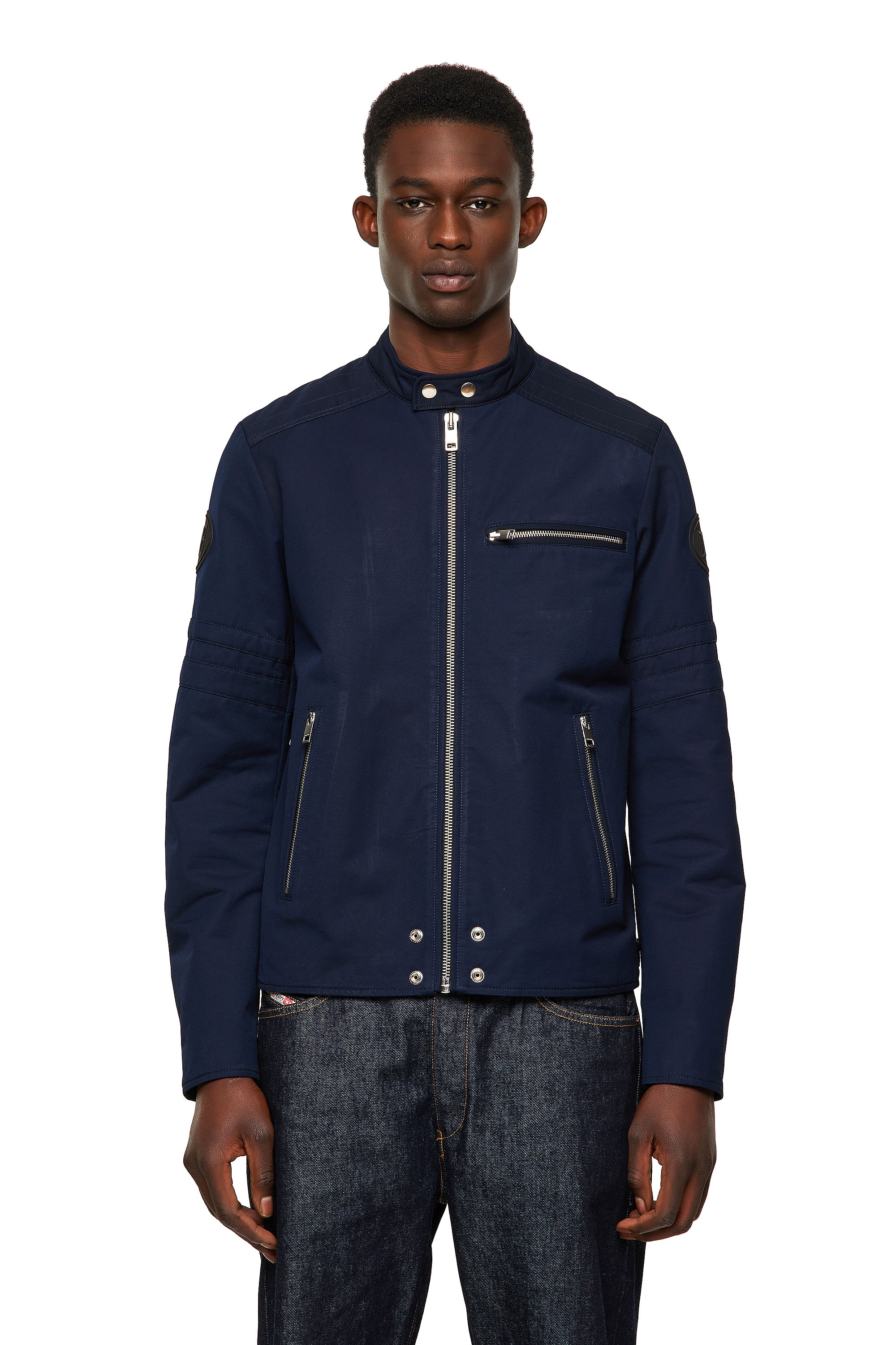 J-GLORY, Bleu Foncé - Vestes
