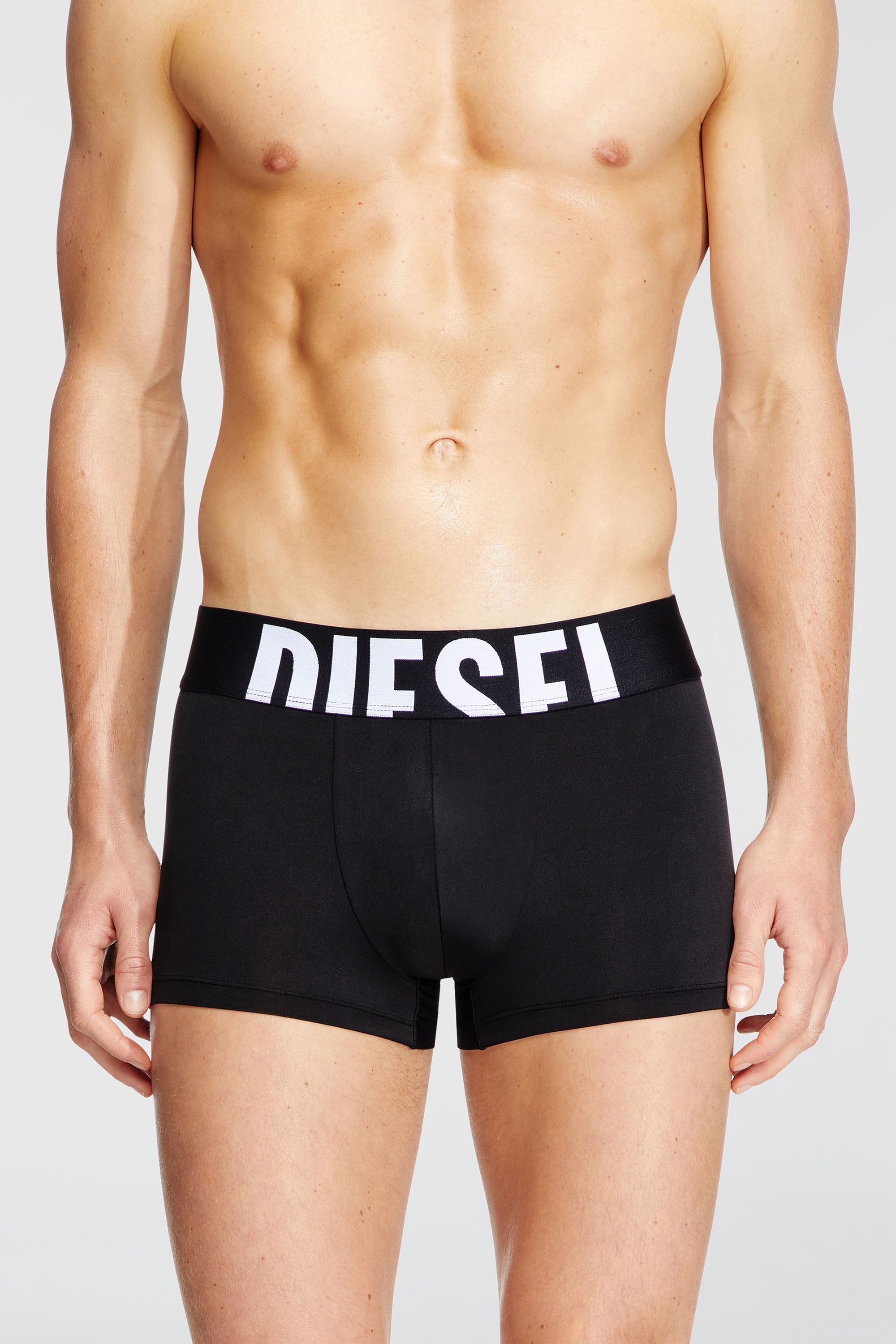 Diesel - DAMIEN-D-POP-3PACK-55, Set da tre boxer in microfibra Uomo in Nero - 2