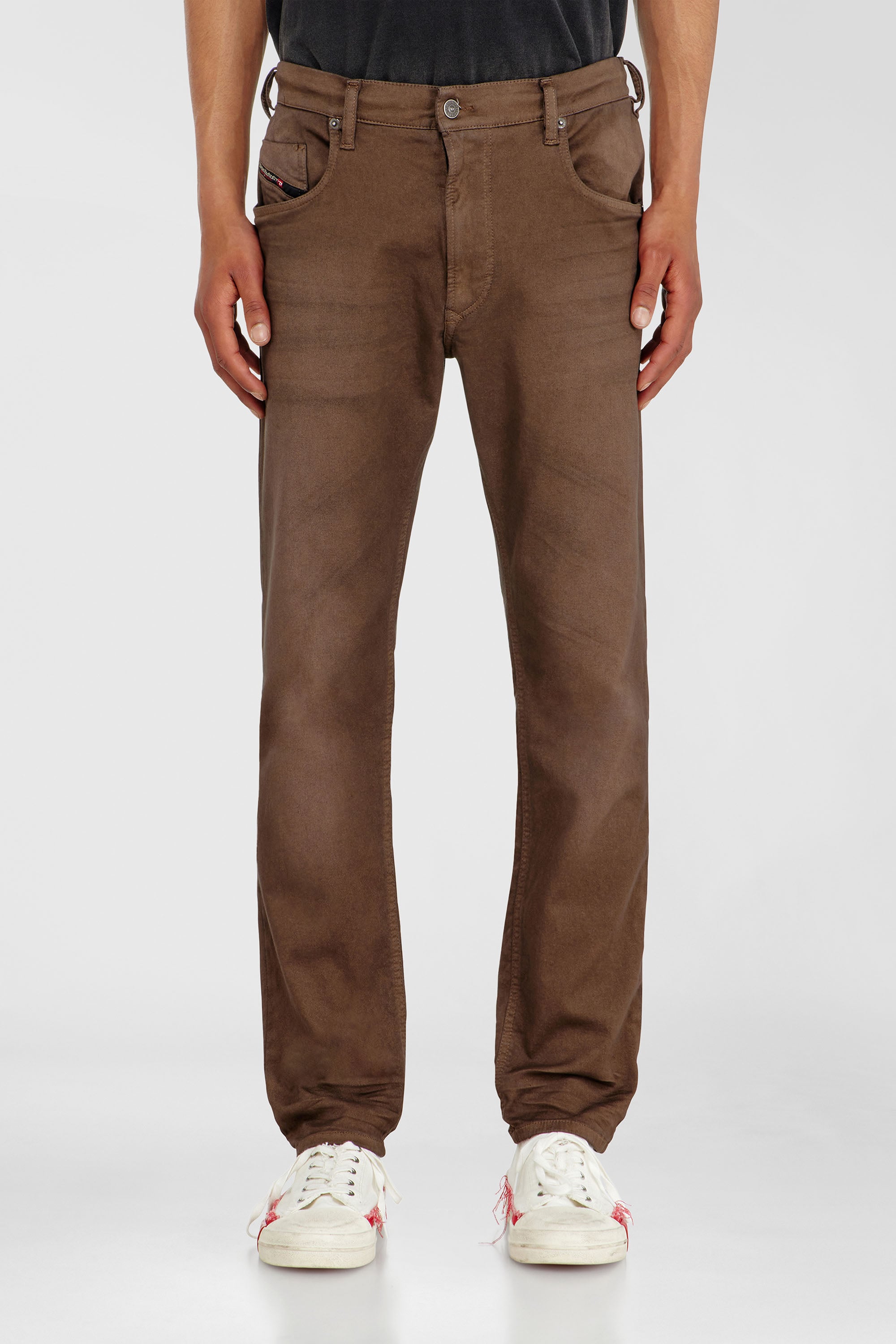 Diesel - Herren Regular 2032 D-Krooley-BW Joggjeans&reg; 0670M, Braun - 1