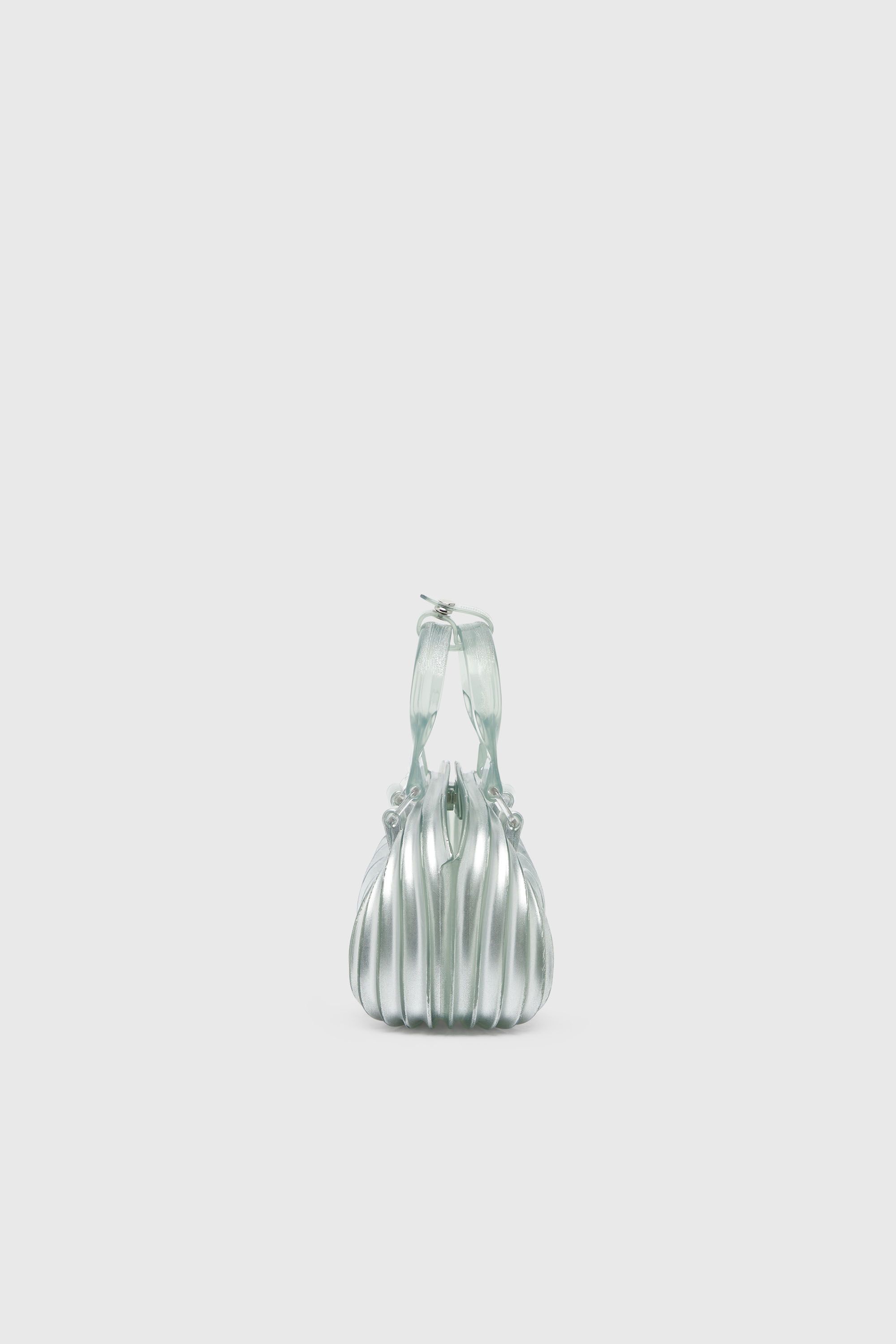 Diesel - MELISSA QUANTUM DOME, Quantum Dome &ndash; Borsa a mano in Melflex&reg; Donna in Argento - 5