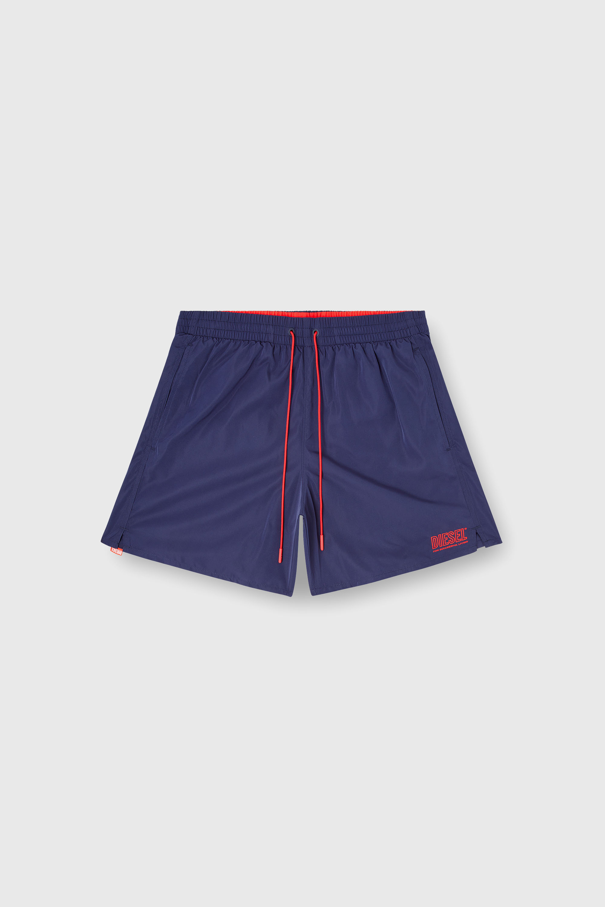 Diesel - SPORT-41-D-CORE, Short de bain avec poche zipp&eacute;e Homme in Bleu - 4