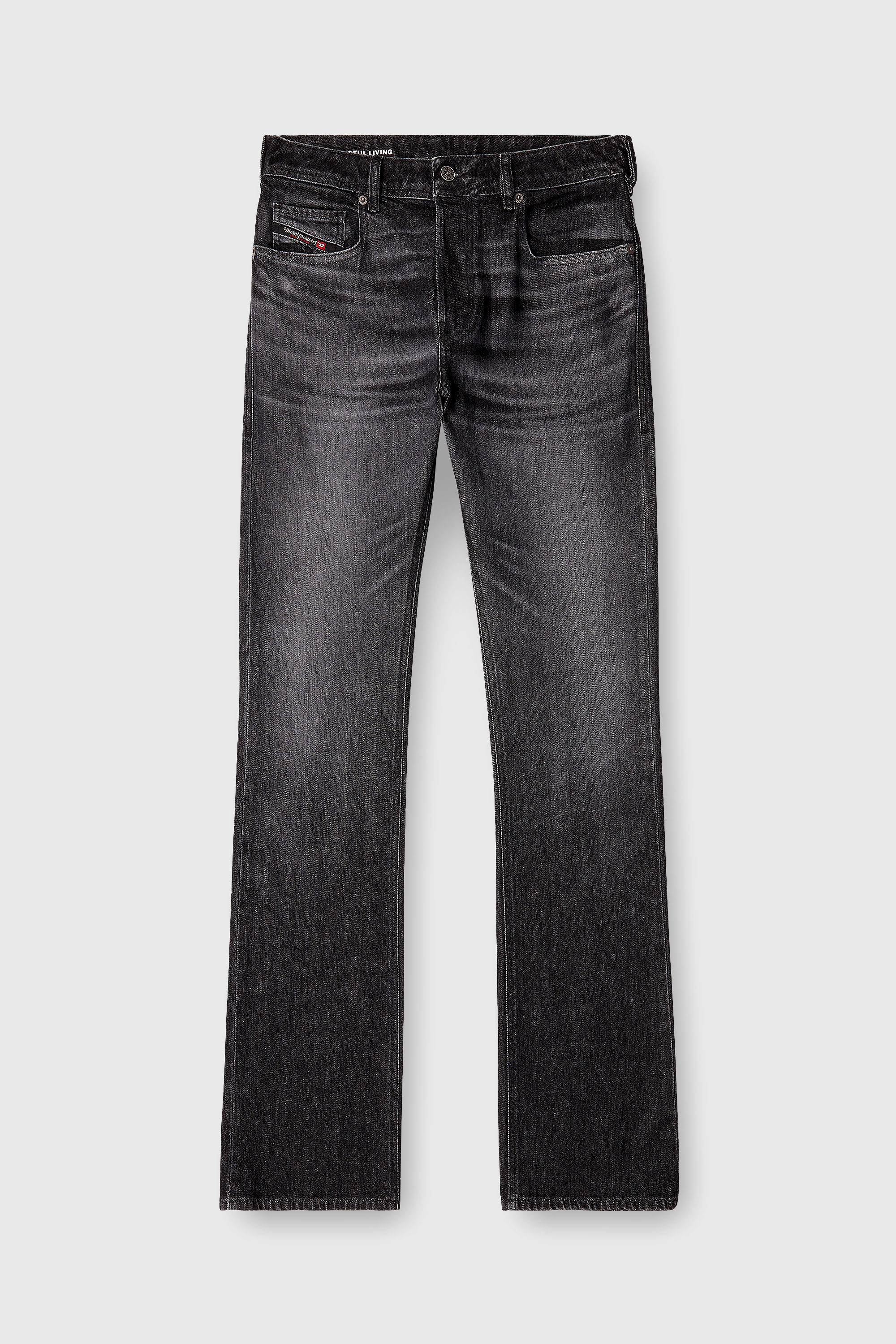 Diesel - Bootcut Jeans 2007 Zatiny 09N48 Homme, Noir/Gris fonc&eacute; - Image 6