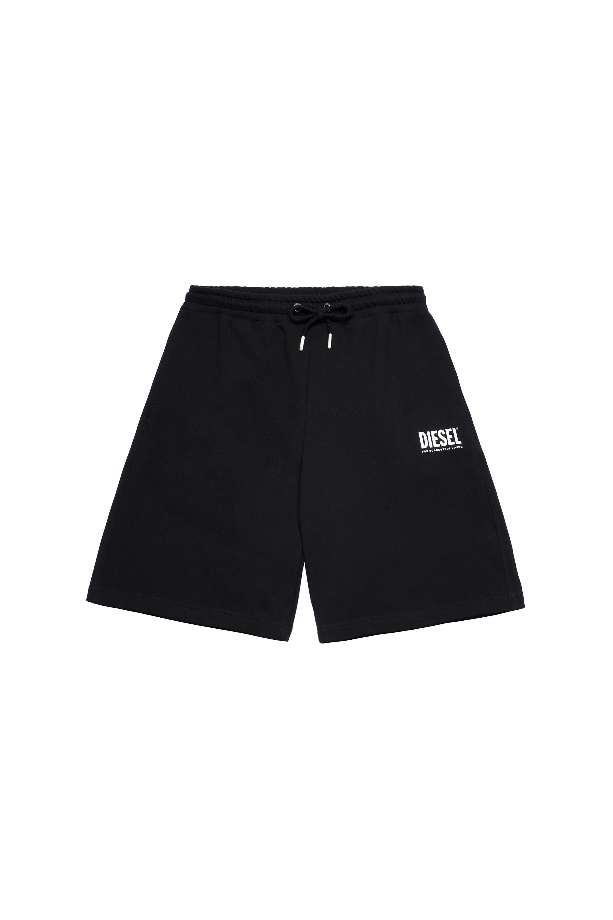 P-CROWN-ECOLOGO, Nero - Shorts
