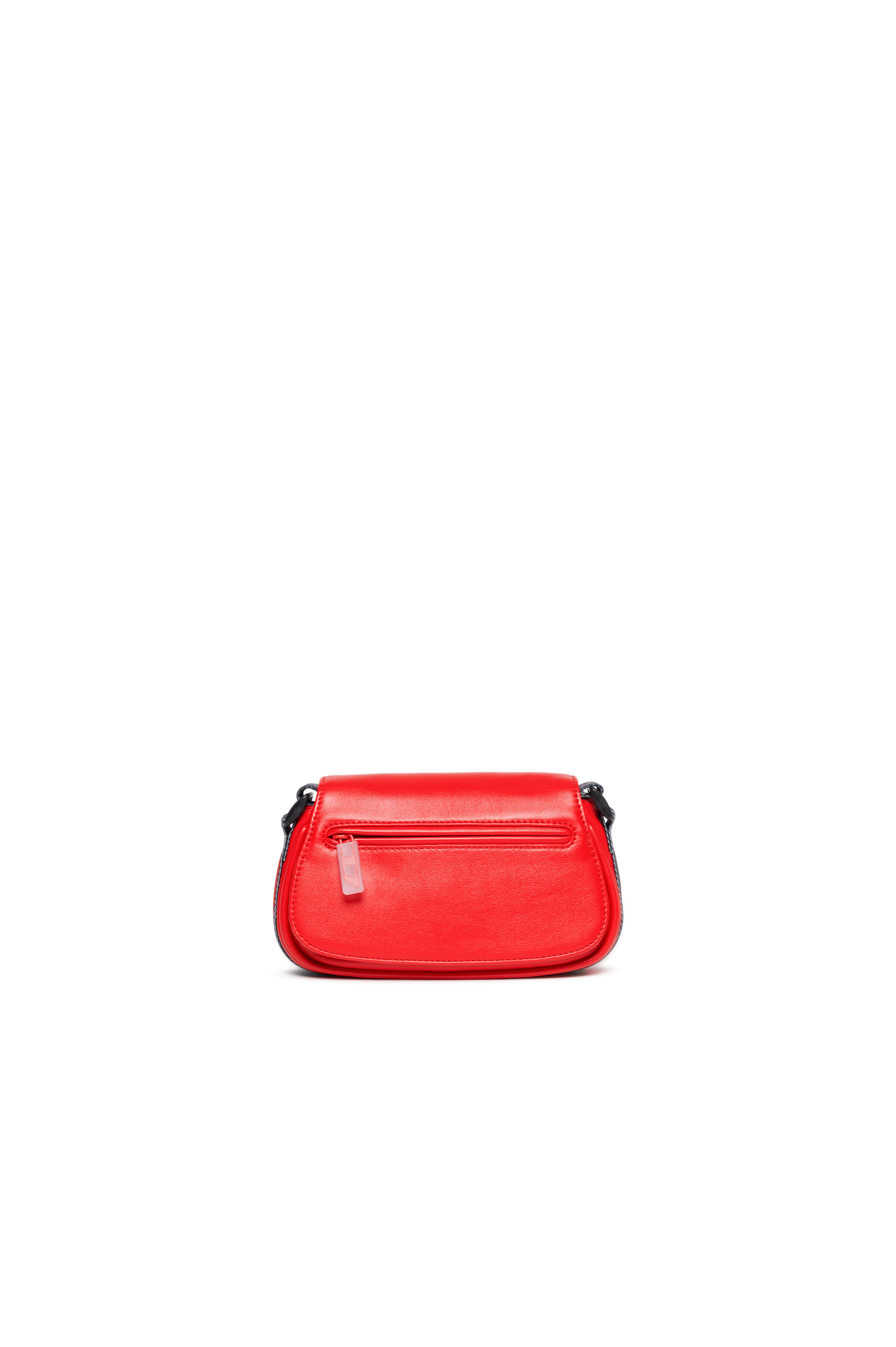 Diesel - CROSSBODY, Damen Crossbody-Tasche mit Logo-Trägern in Rot - 1