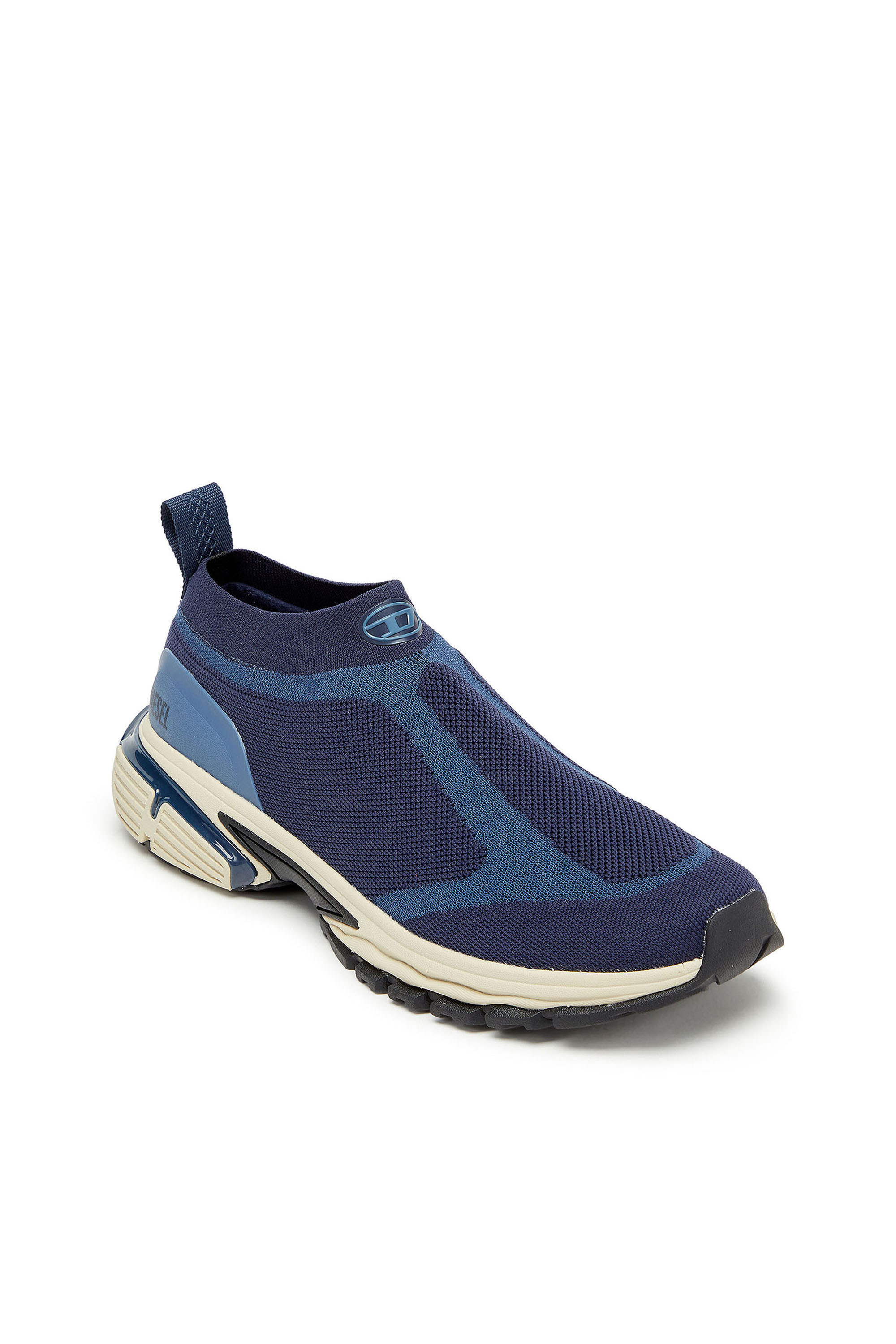 Diesel - S-PRO-V-DENSE-SOCKS, Herren Pro-V-Dense-Slip-on-Strick-Sockenturnschuhe in Blau - 6